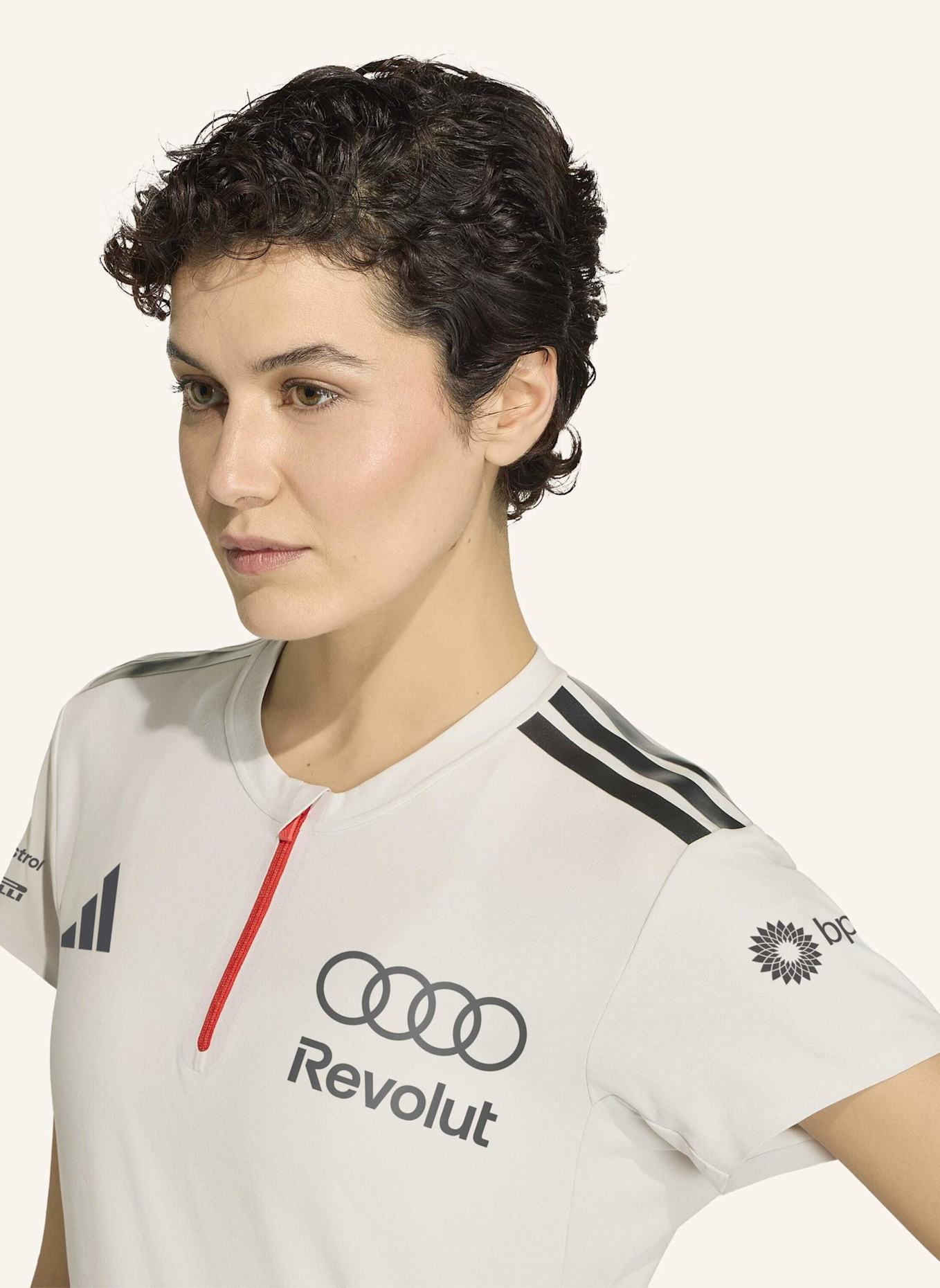 adidas Funktions-Poloshirt AUDI FORMULA ONE TEAM ENGINEERS & MARKETING: GRAU