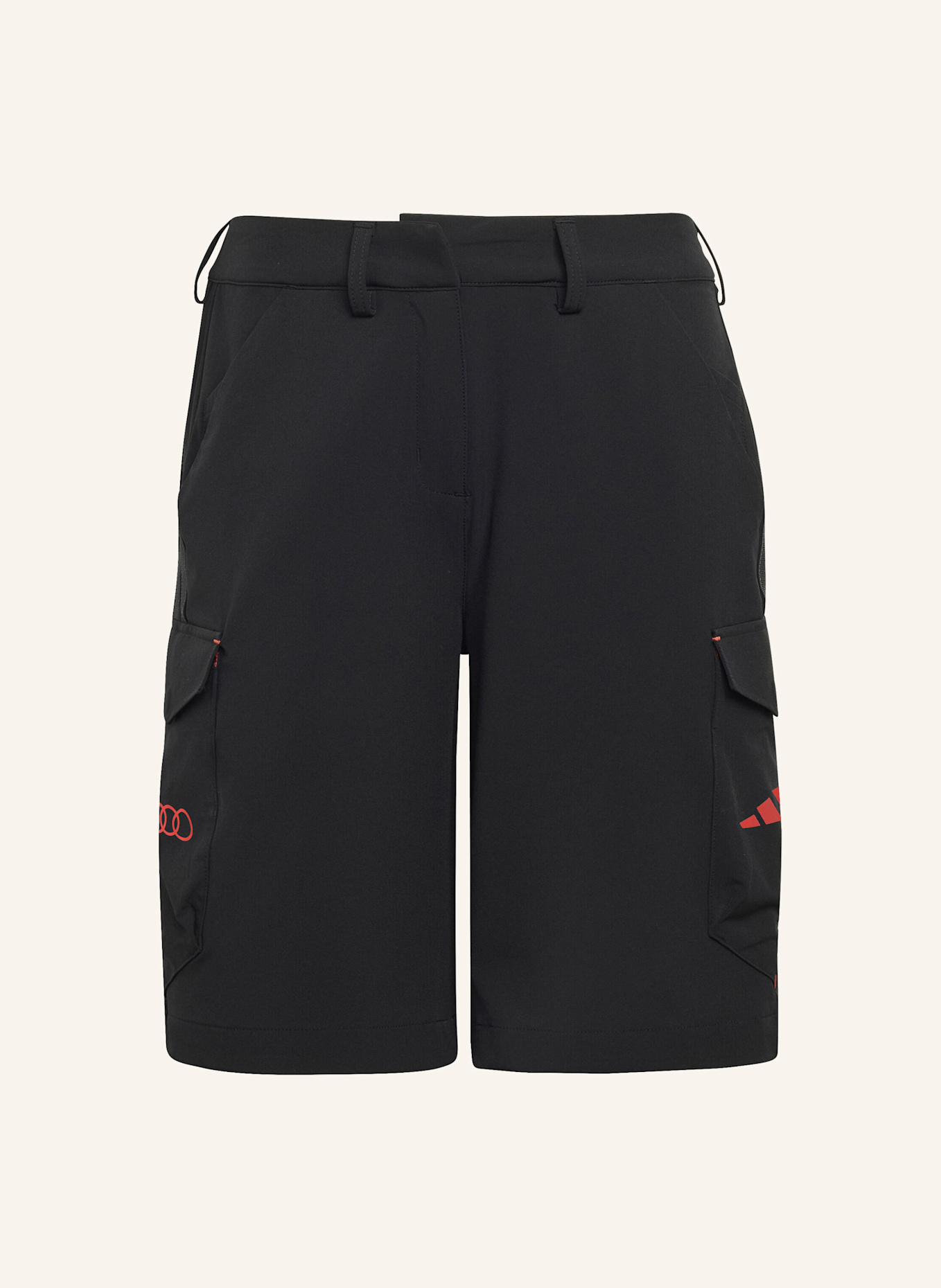 adidas AUDI REVOLUT F1 TEAM MECHANICS SHORTS: SCHWARZ