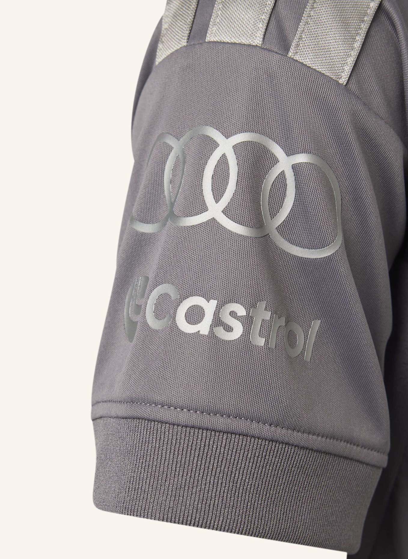 adidas AUDI REVOLUT F1 TEAM DRIVER REPLICA JERSEY: GRAU