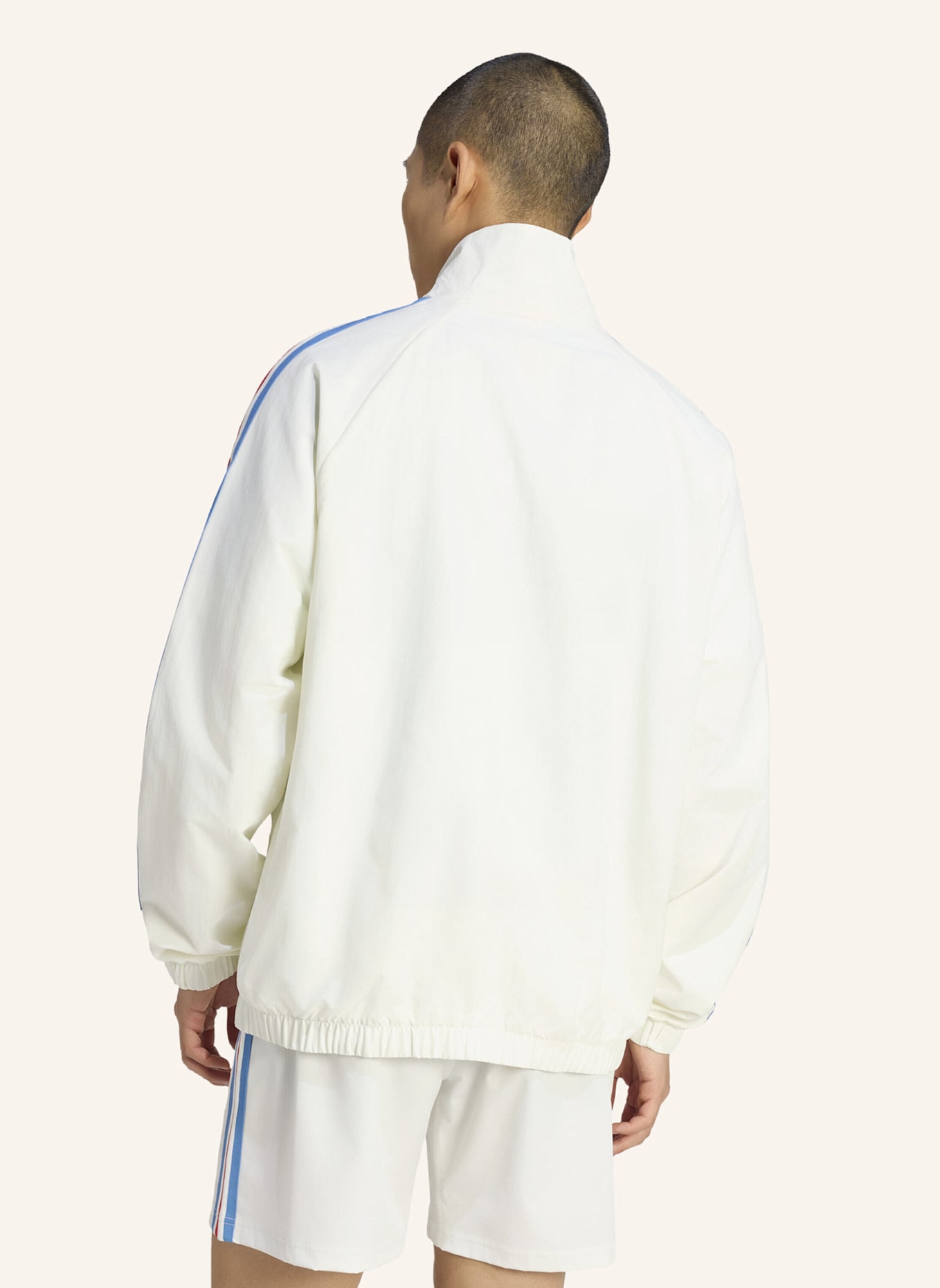 adidas FRANKREICH RUGBY 120 YEARS CRUNCH ANTHEM JACKE: WEISS