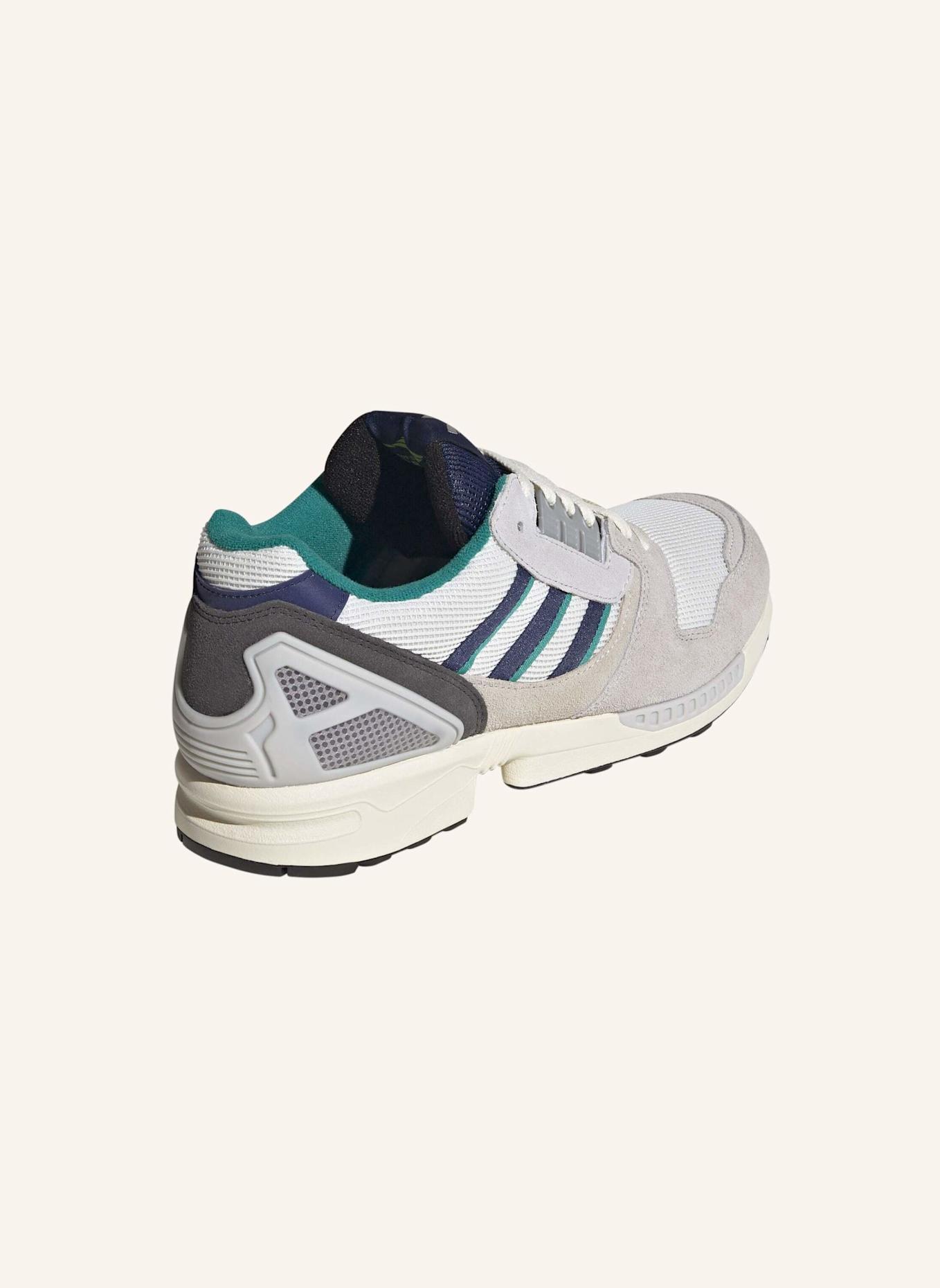 adidas Originals ZX 8000 SCHUH: WEISS/ BLAU/ GRÜN