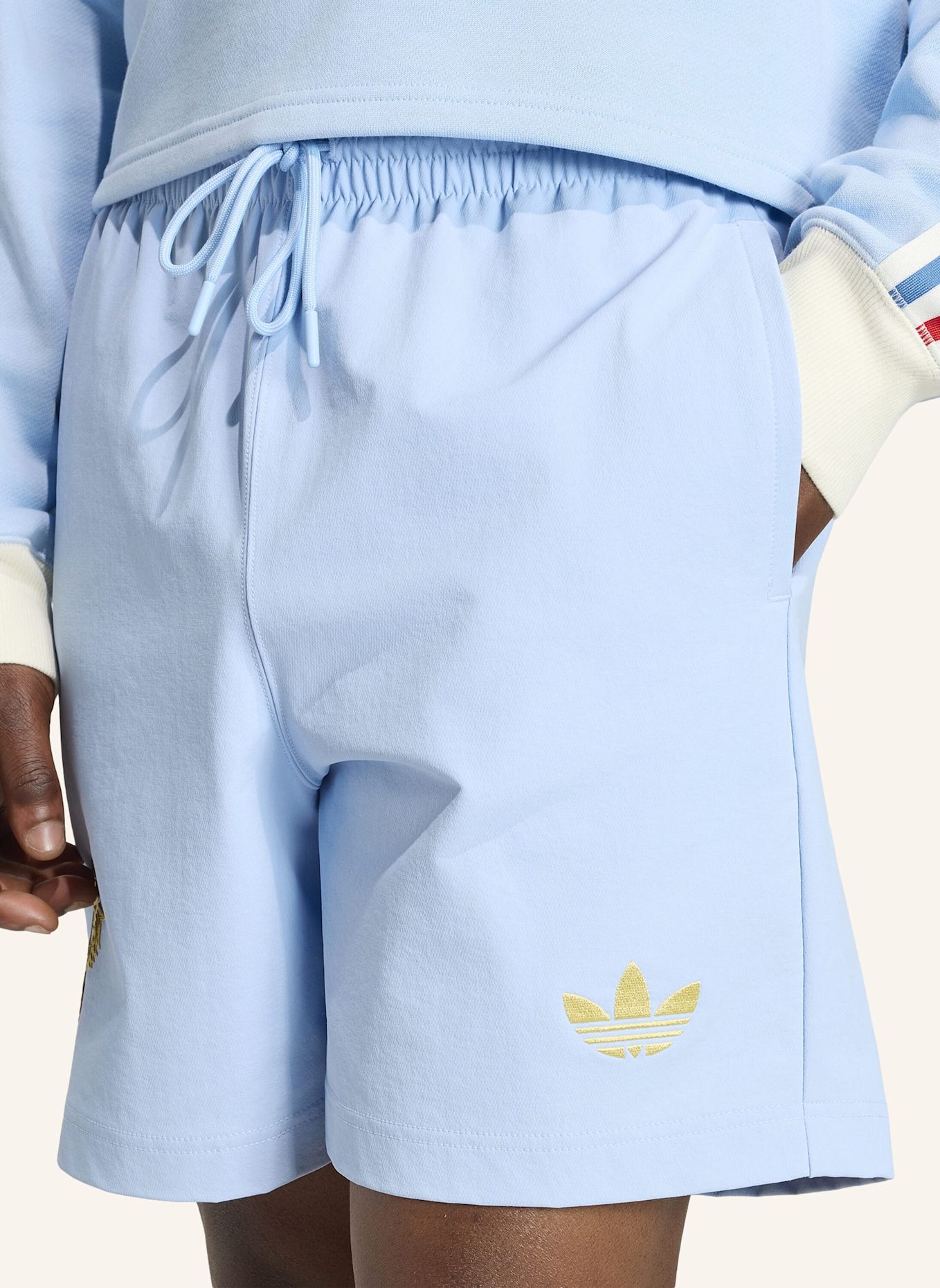 adidas FFR 120Y SHORTS: BLAU