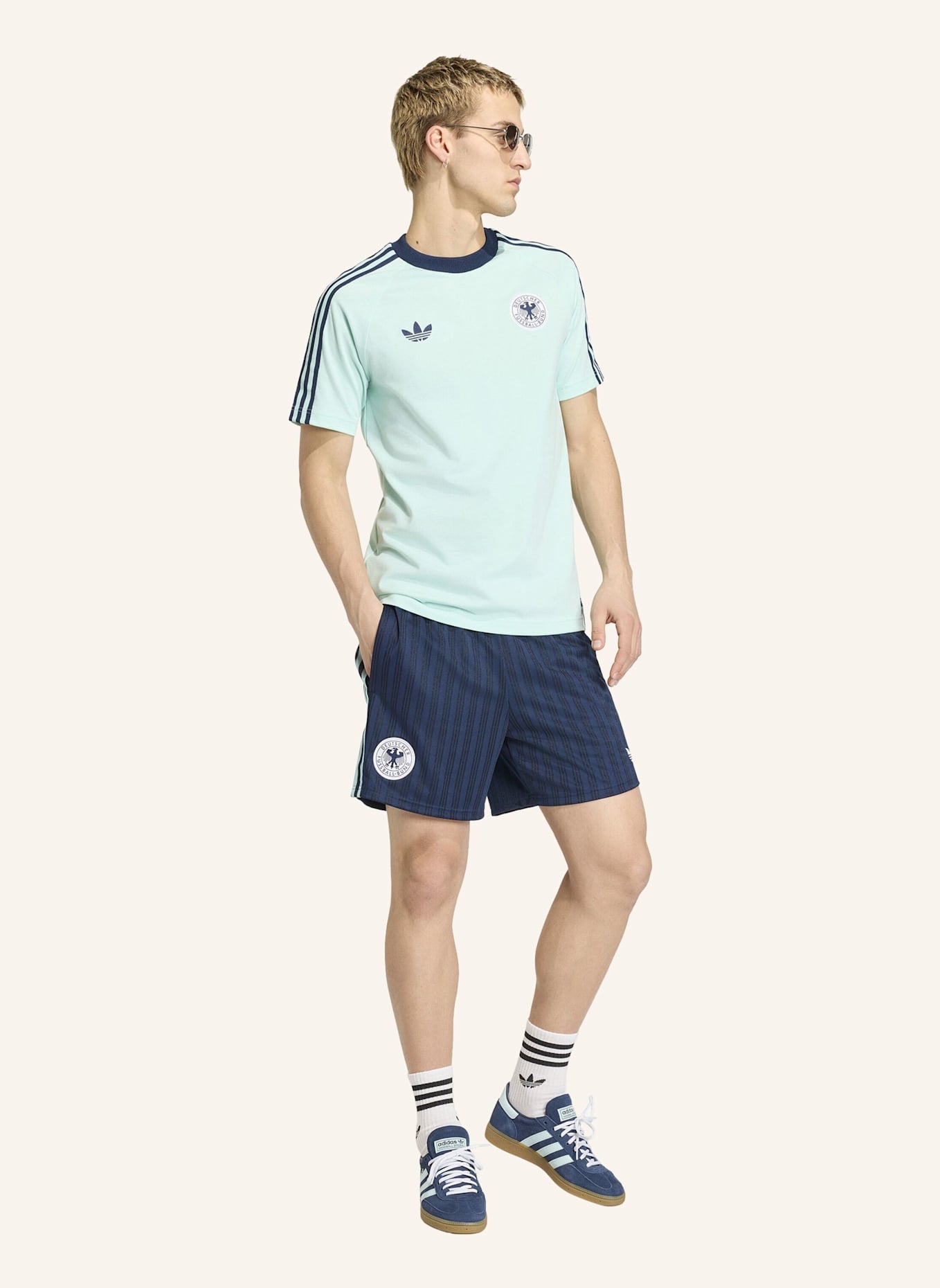 adidas T-Shirt DEUTSCHLAND ORIGINALS: GRÜN