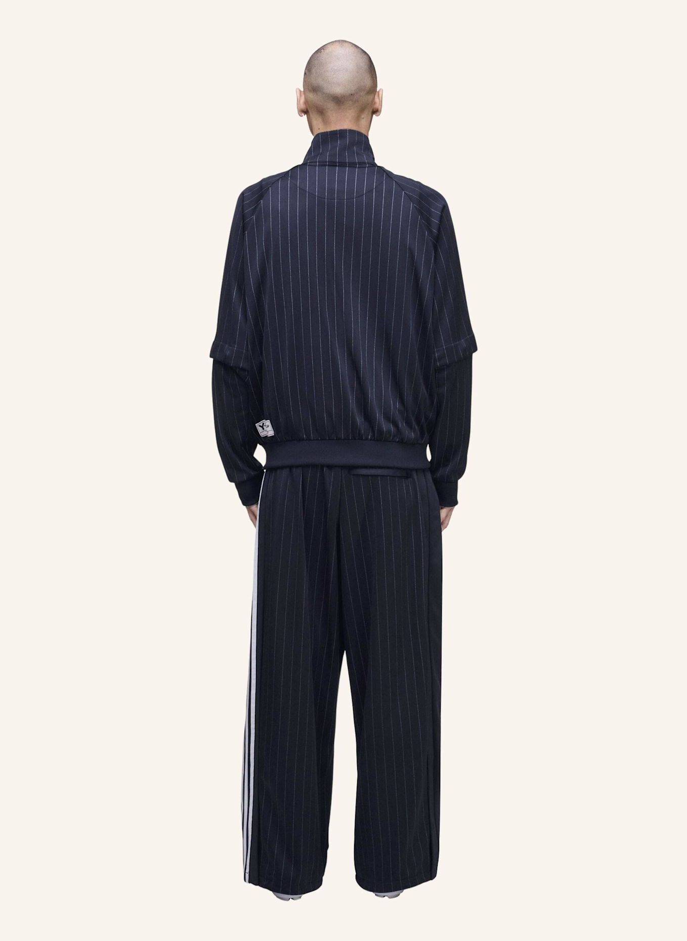 Y-3 Y-3 BASKETBALL TRACK TOP: SCHWARZ/ CREME