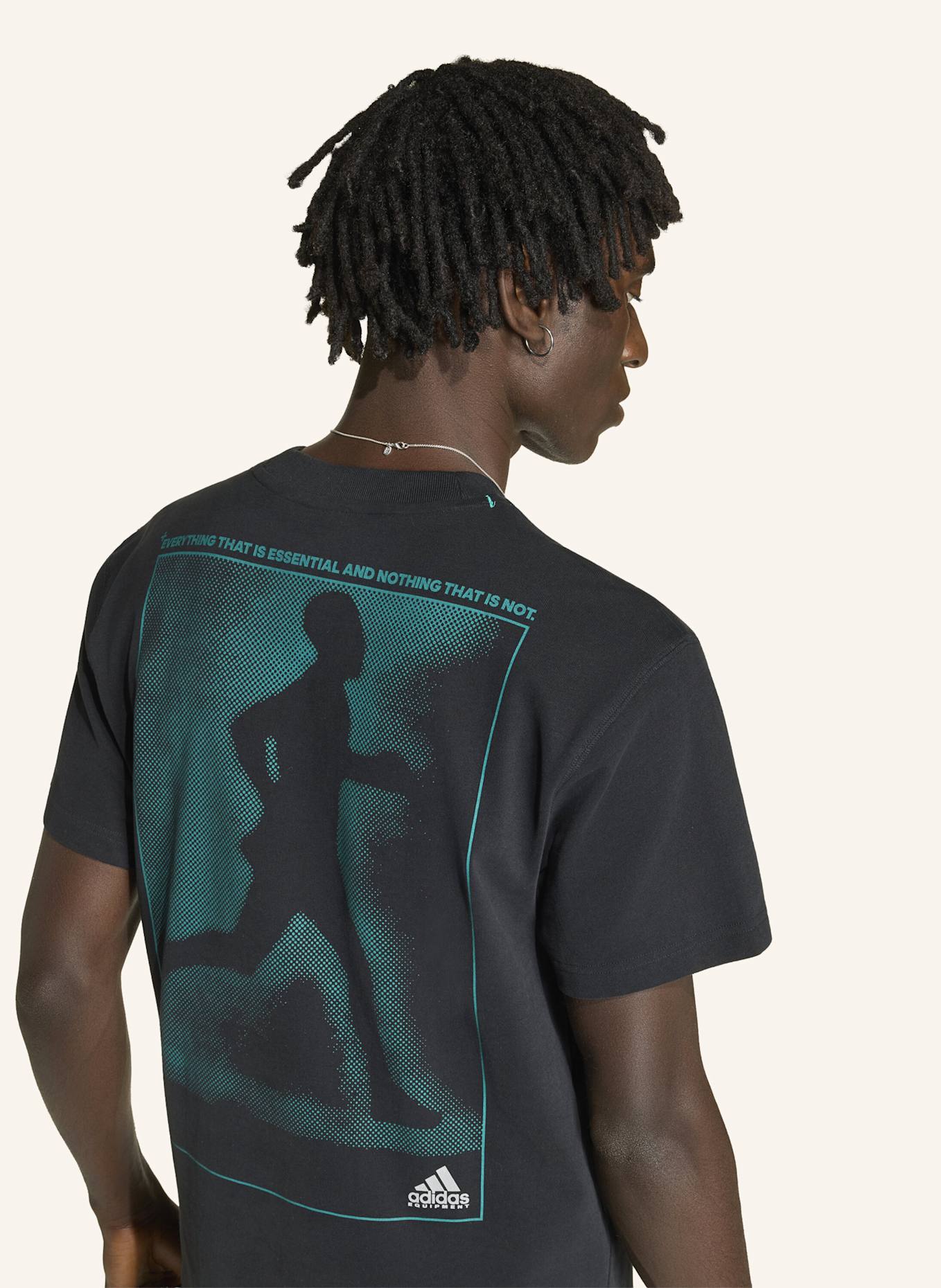adidas Originals ADIDAS EQUIPMENT BLUR GRAPHIC T-SHIRT: SCHWARZ