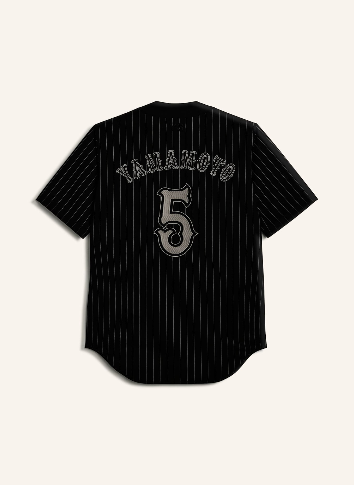 Y-3 Y-3 ELITE 5 BASEBALL SHIRT: SCHWARZ