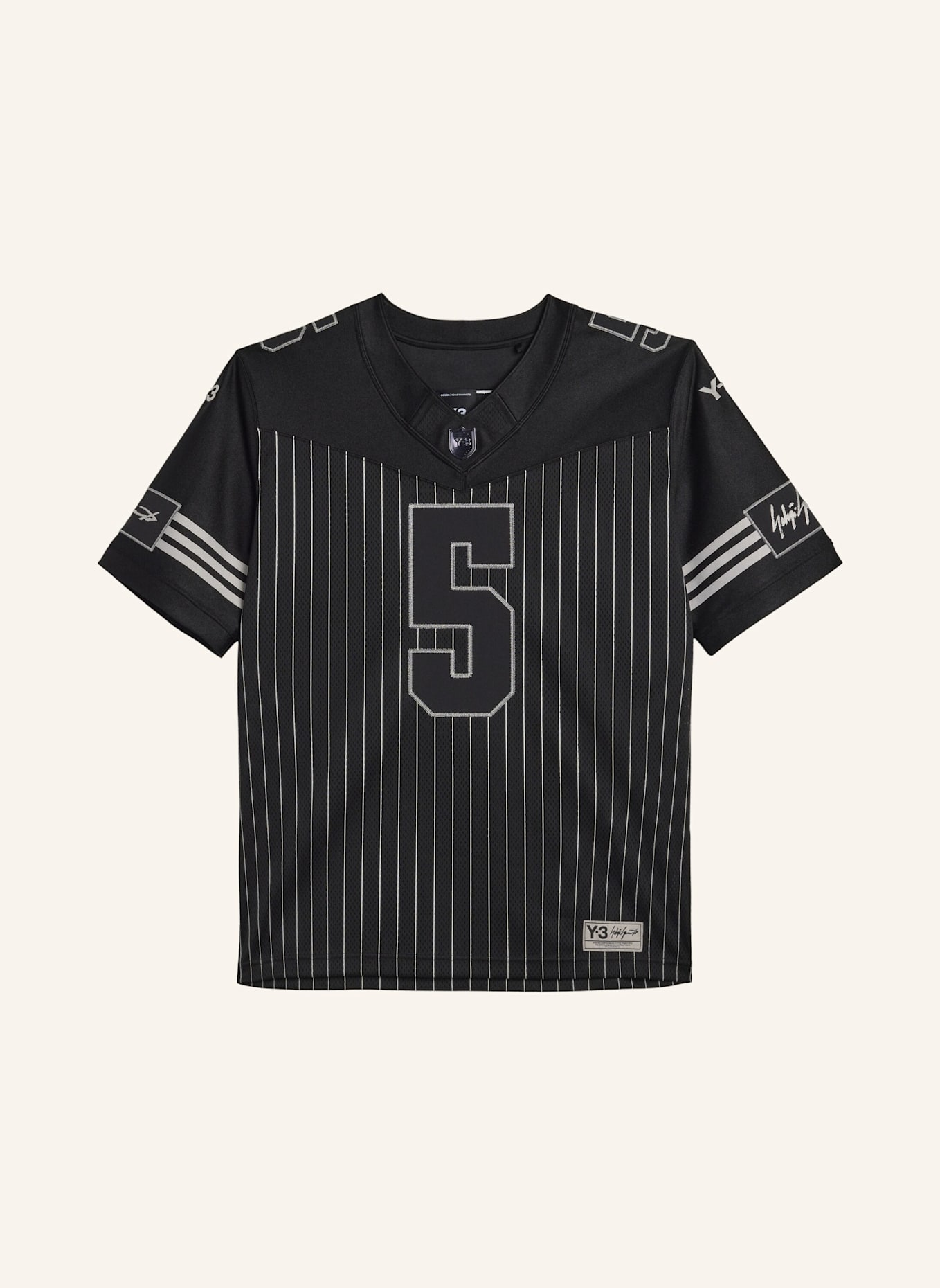 Y-3 Y-3 GARRET WILSON AMERICAN FOOTBALL TRIKOT: SCHWARZ