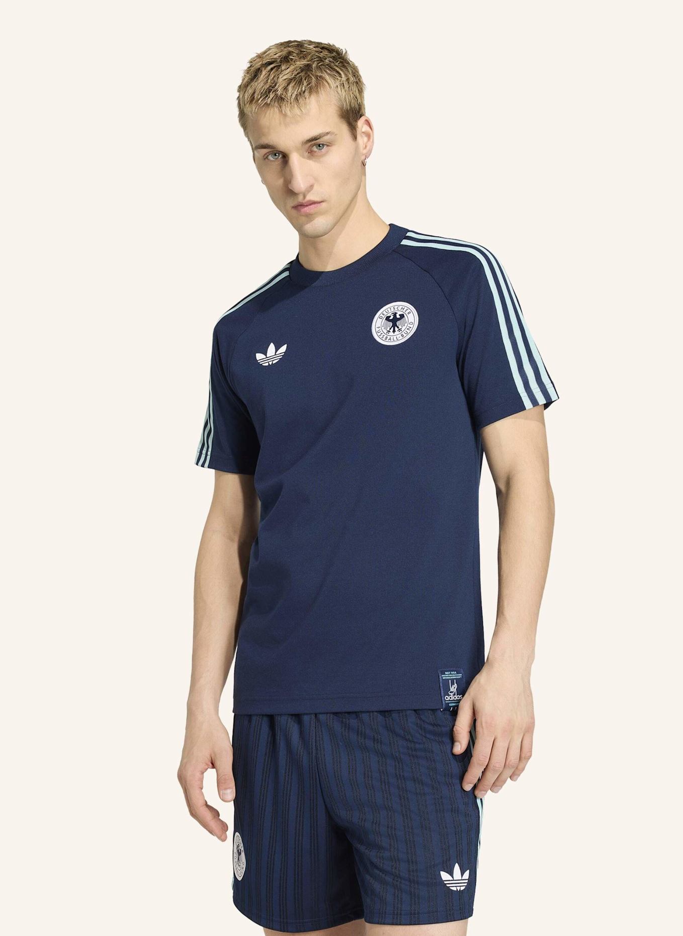 adidas T-Shirt DEUTSCHLAND ORIGINALS: BLAU