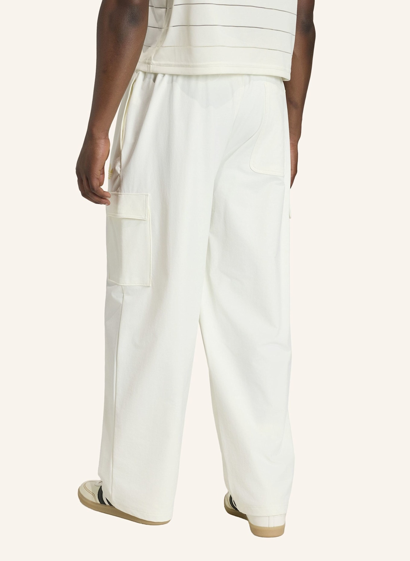 adidas FRANKREICH RUGBY 120 YEARS CRUNCH CARGOHOSE: WEISS