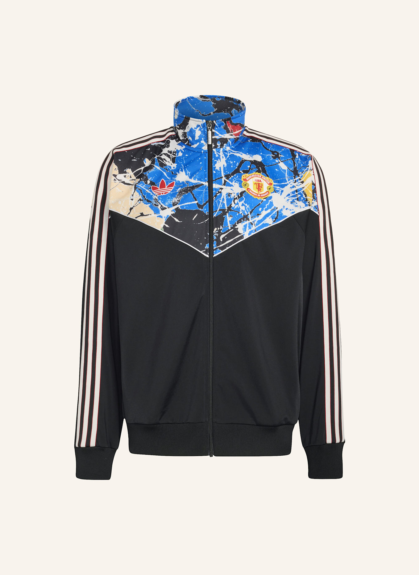 adidas MANCHESTER UNITED STONE ROSES ORIGINALS JACKE: SCHWARZ