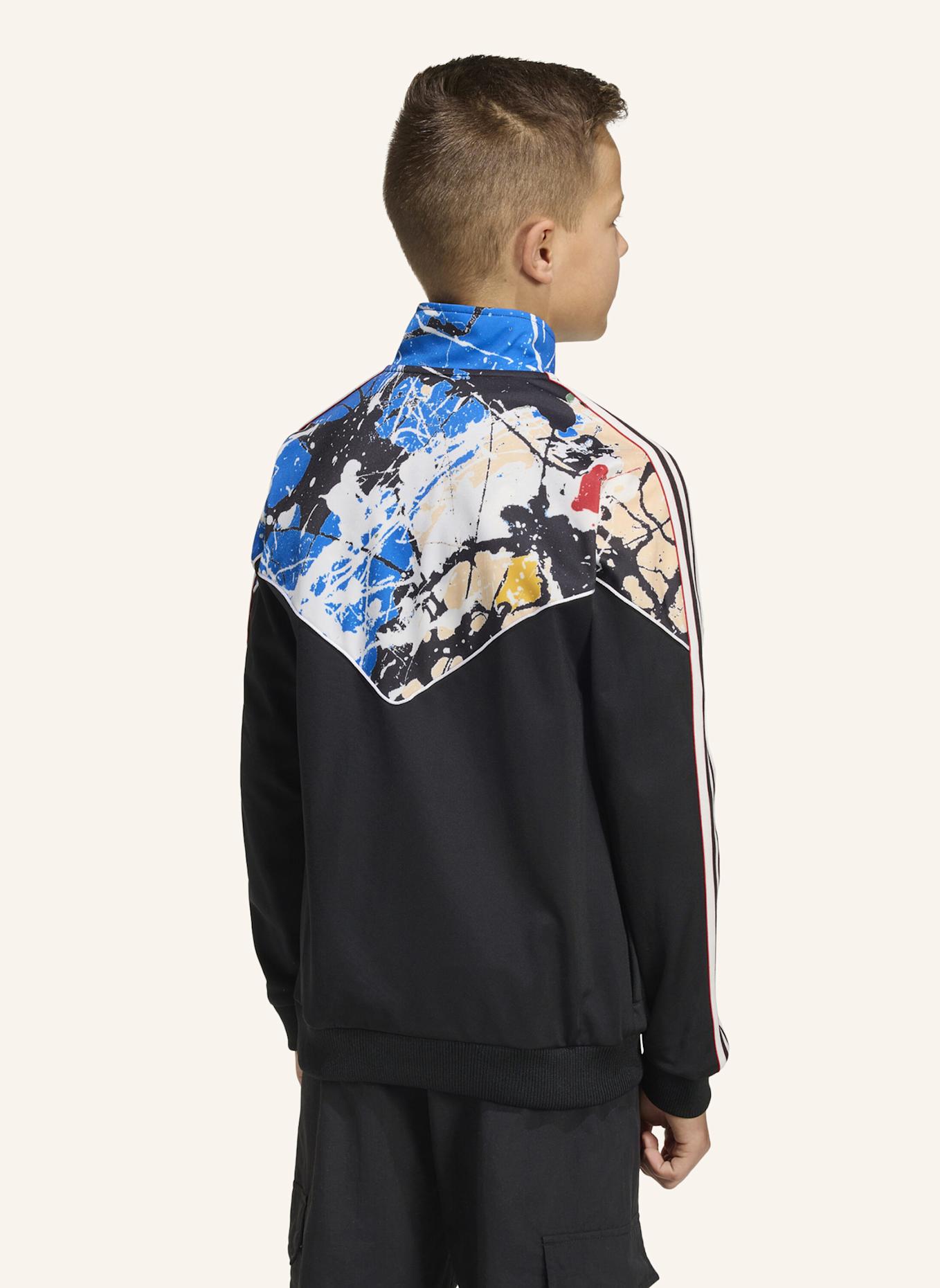 adidas MANCHESTER UNITED STONE ROSES KIDS TRAININGSJACKE: SCHWARZ