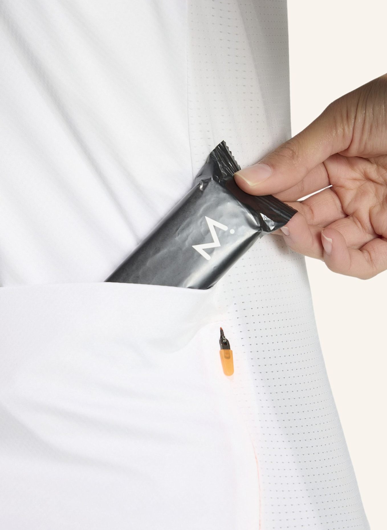 adidas TEMPO RADTRIKOT: WEISS