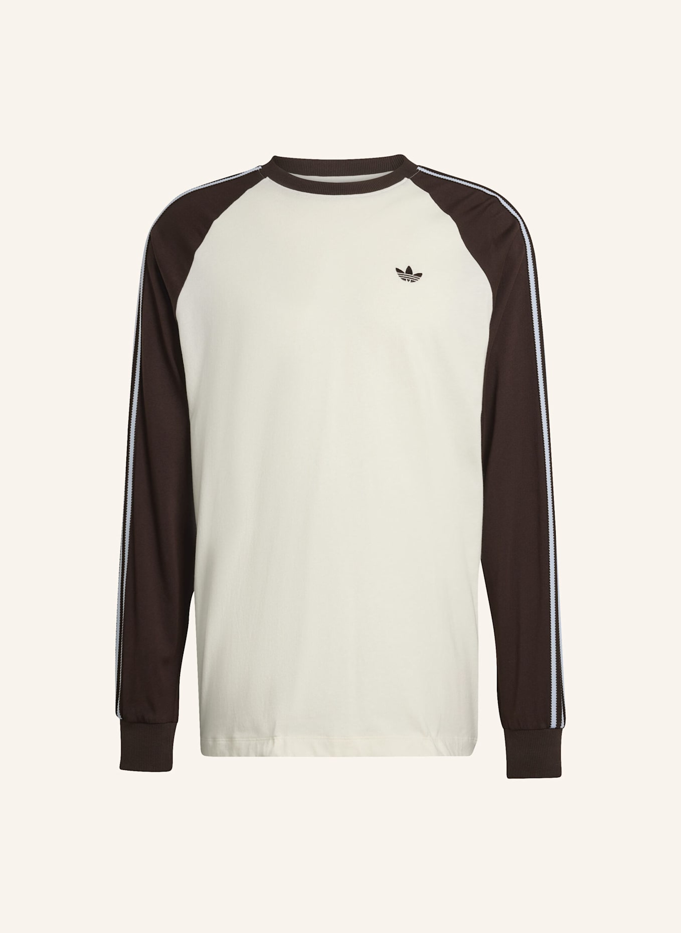 adidas Originals Longsleeve BRITCORE LONG SLEEVE CALI: WEISS/ BRAUN