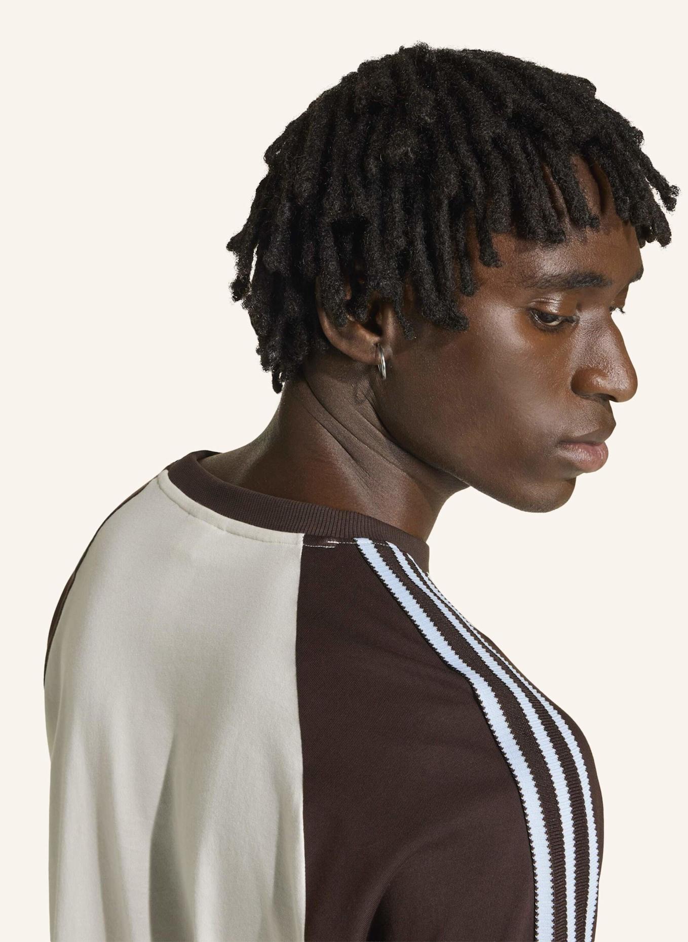 adidas Originals Longsleeve BRITCORE LONG SLEEVE CALI: WEISS/ BRAUN