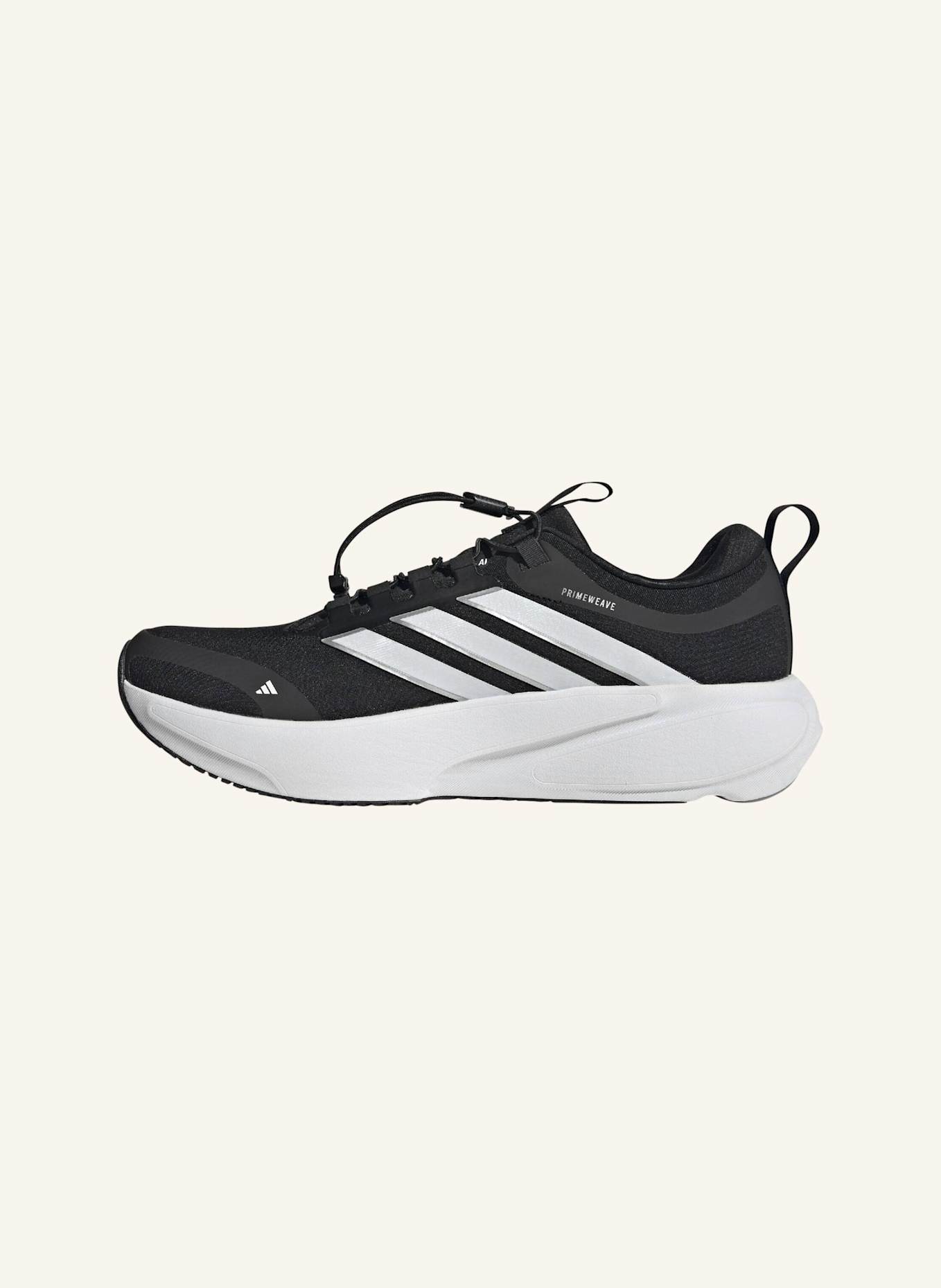 adidas SUPERNOVA RISE 3 ADAPTIVE LAUFSCHUH: SCHWARZ/ WEISS/ GRAU