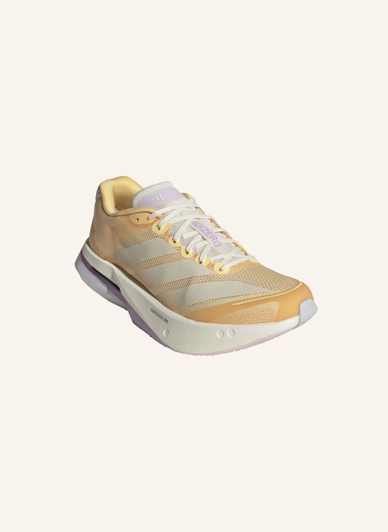 adidas Laufschuhe ADIZERO BOSTON 13: ORANGE/ BEIGE/ LILA
