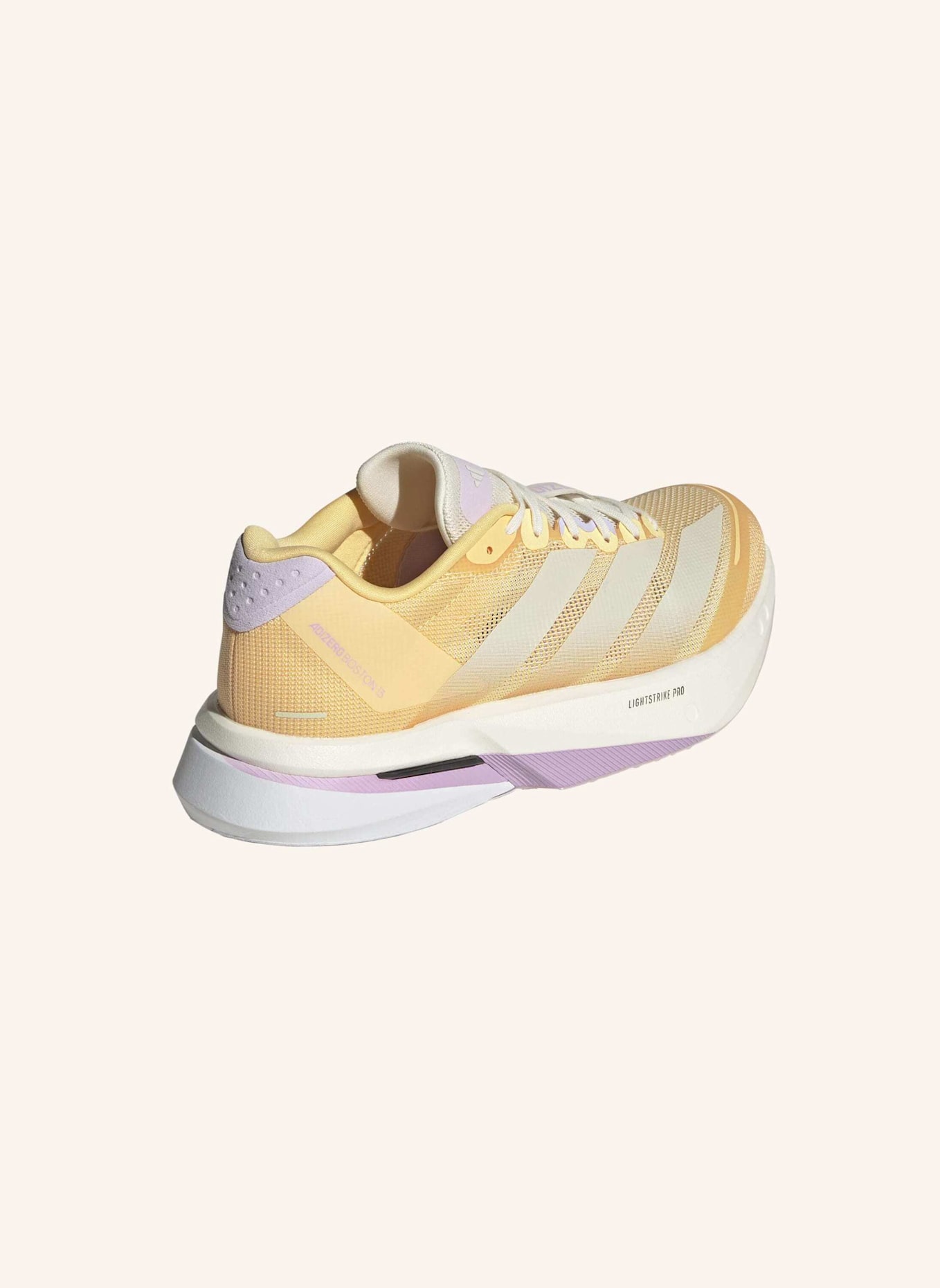 adidas Laufschuhe ADIZERO BOSTON 13: ORANGE/ BEIGE/ LILA