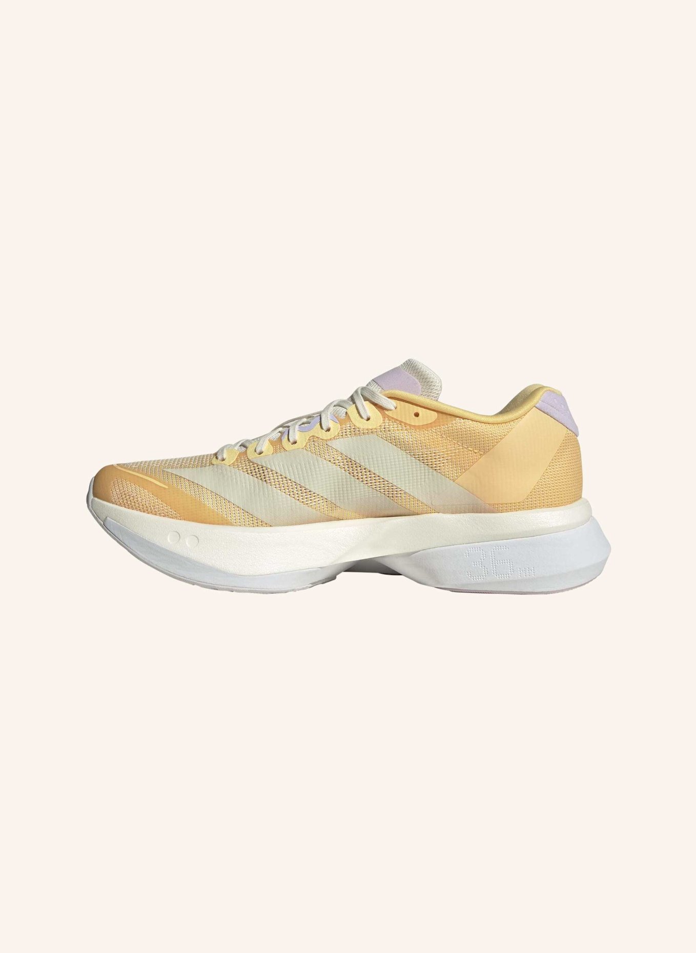 adidas Laufschuhe ADIZERO BOSTON 13: ORANGE/ BEIGE/ LILA