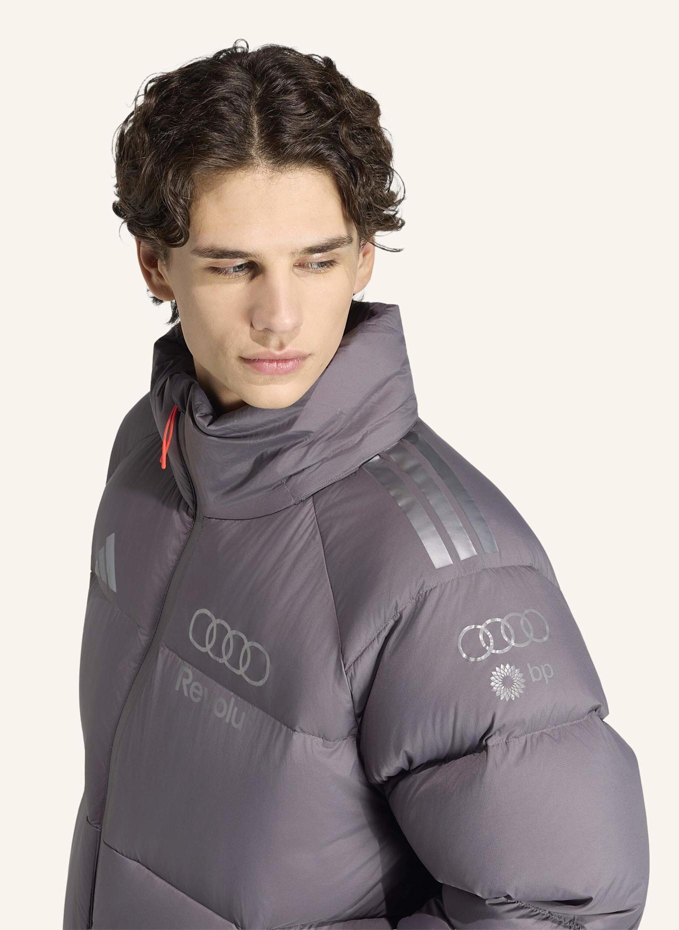 adidas AUDI REVOLUT F1 TEAM ENGINEERS & MARKETING WINTERJACKE: GRAU