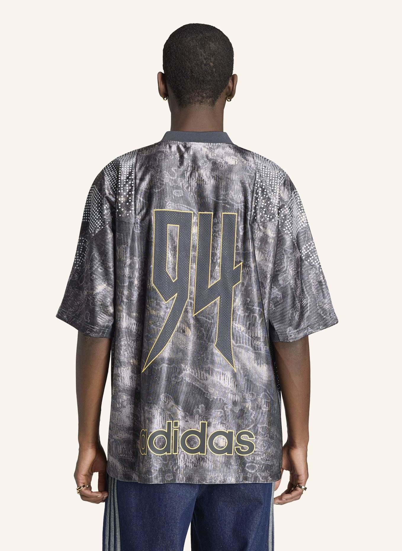 adidas Originals ADILENIUM SAISON 5 EQT JERSEY: GRAU/ BEIGE