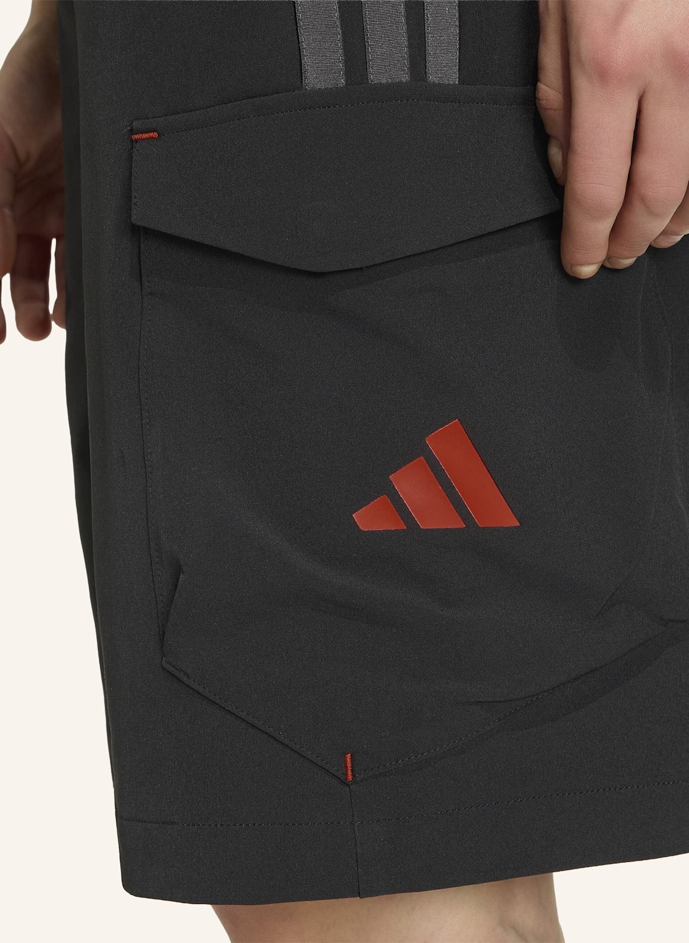 adidas AUDI REVOLUT F1 TEAM MECHANICS SHORTS: SCHWARZ