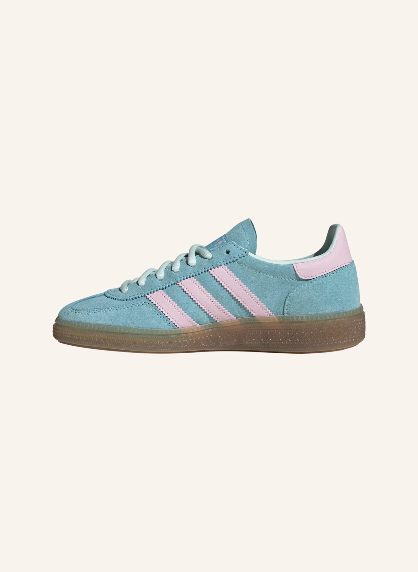 adidas Originals HANDBALL SPEZIAL SCHUH: GRÜN/ ROSA/ BEIGE