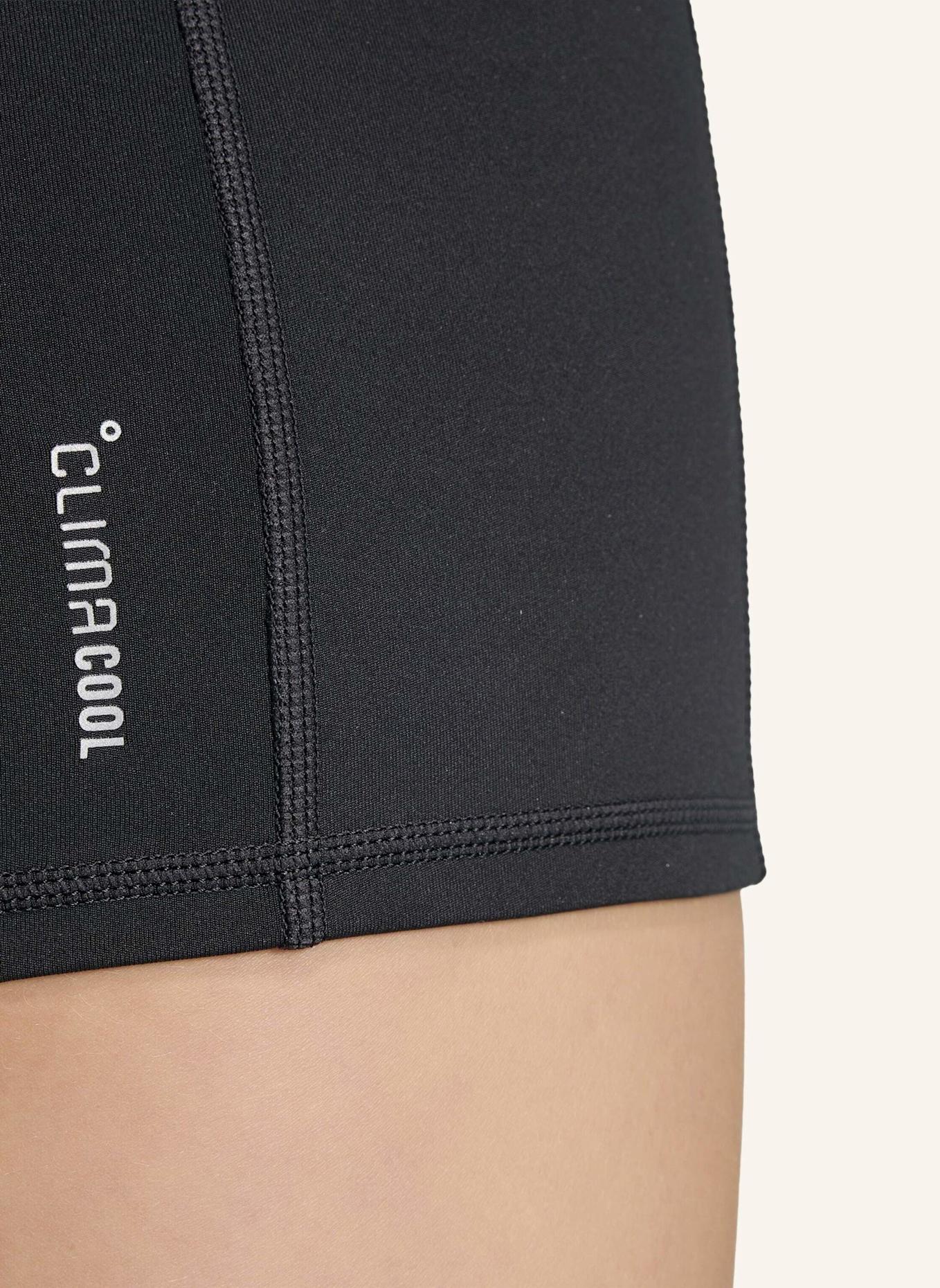 adidas ADIZERO SHORT LEGGINGS: SCHWARZ