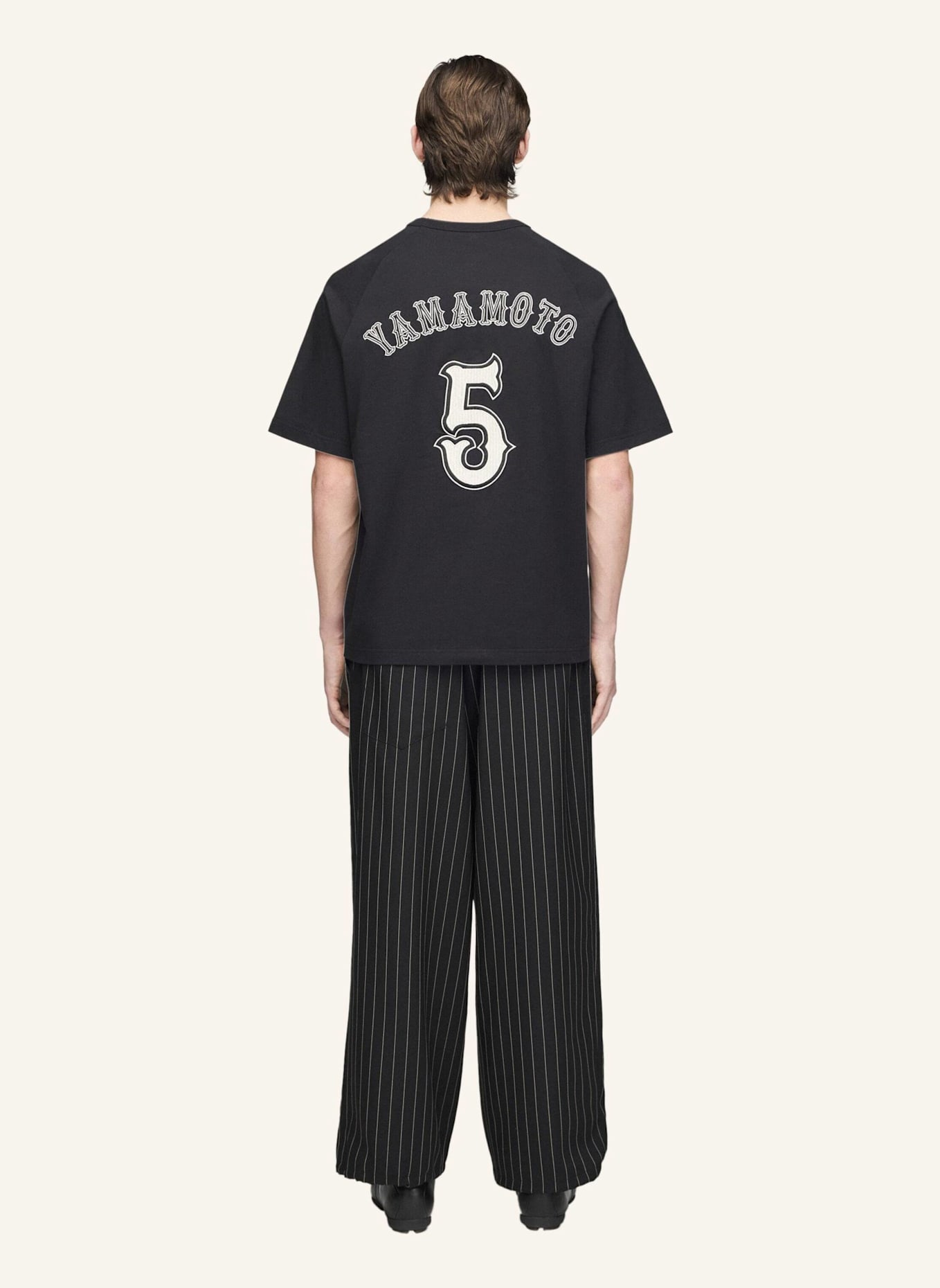 Y-3 Y-3 ELITE 5 GFX KURZÄRMELIGES T-SHIRT: SCHWARZ