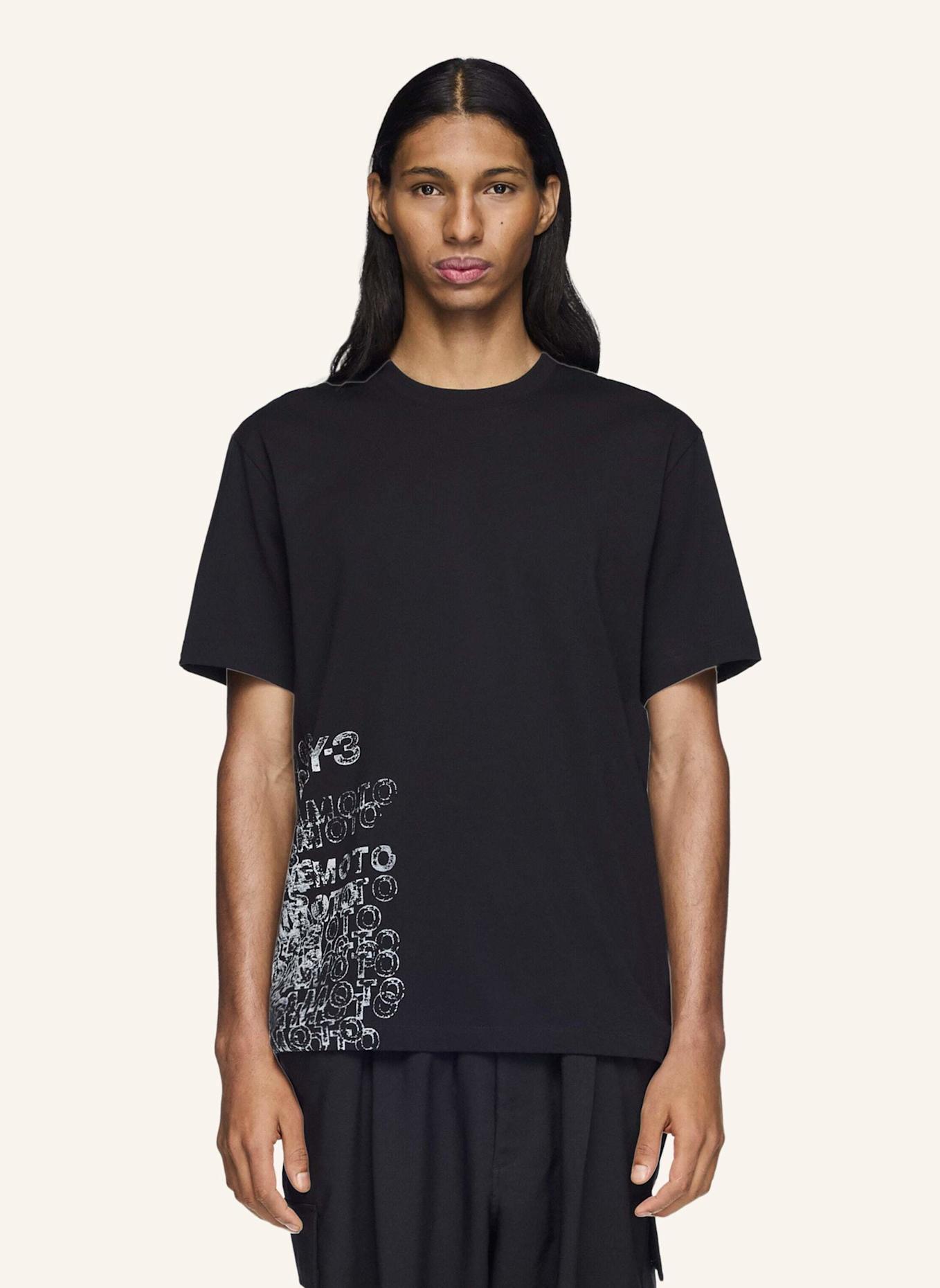Y-3 Y-3 GFX T-SHIRT: SCHWARZ
