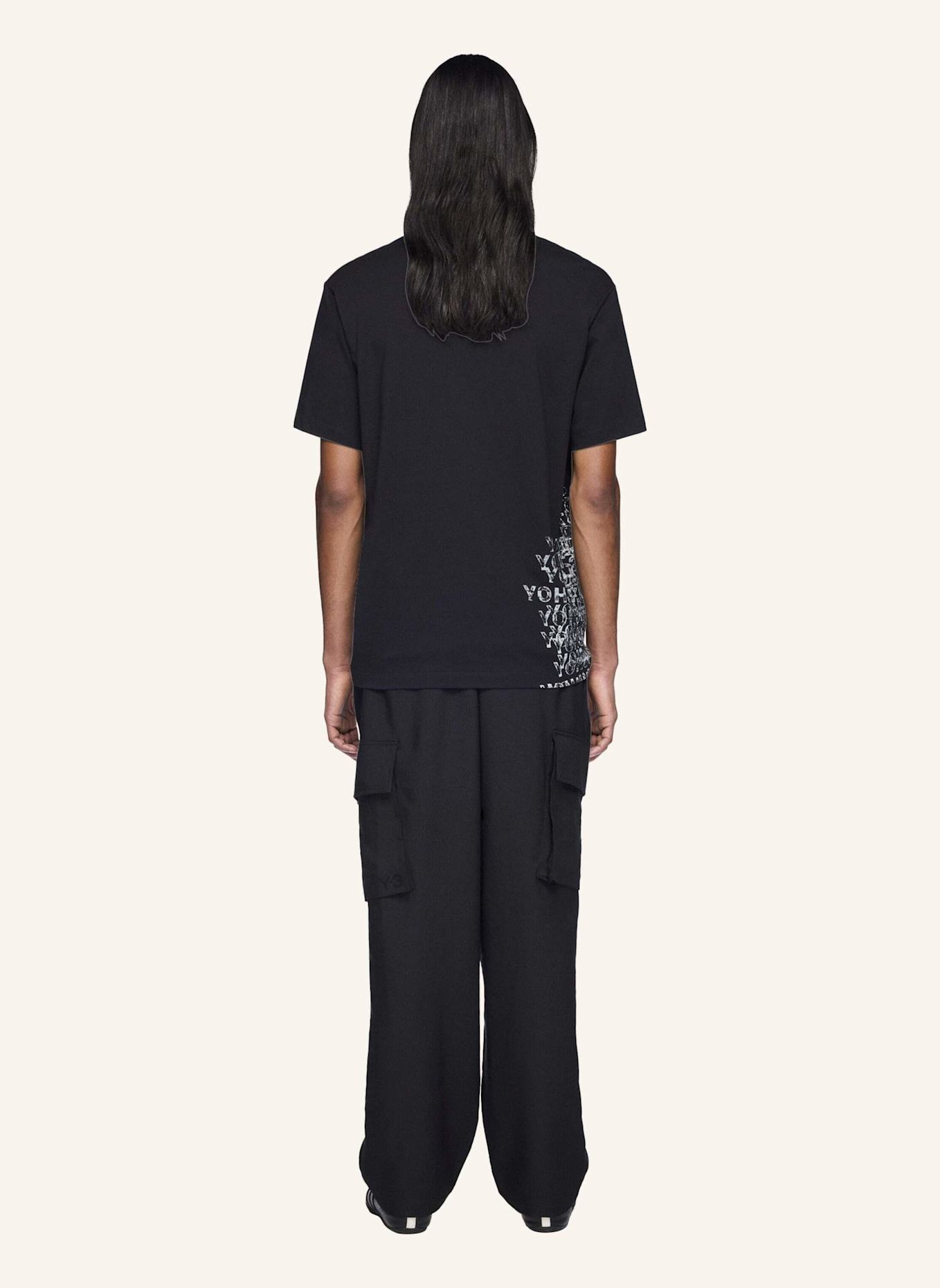 Y-3 Y-3 GFX T-SHIRT: SCHWARZ