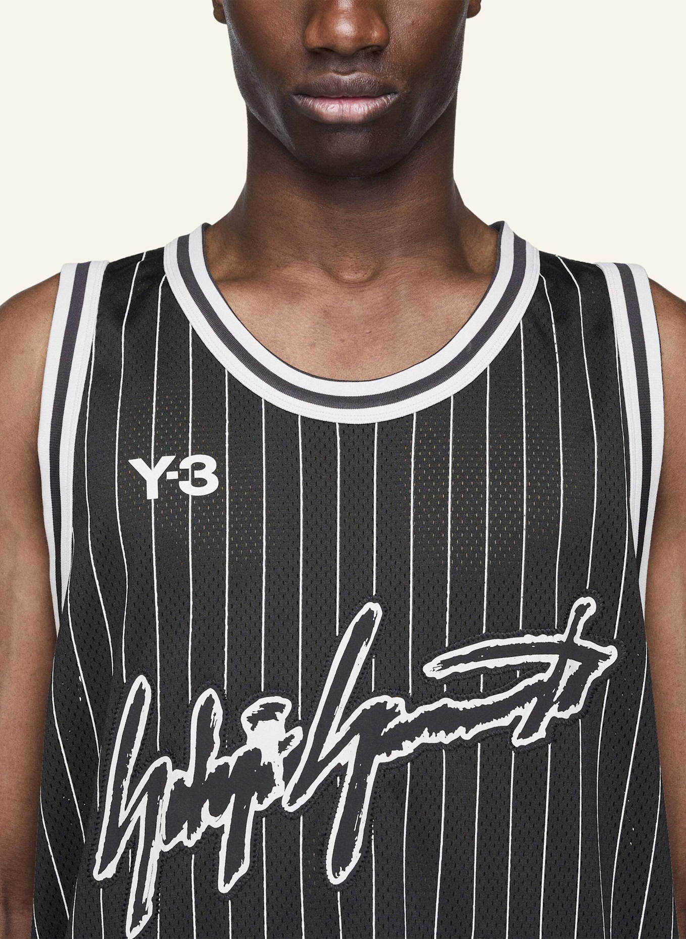 Y-3 Y-3 ANTHONY EDWARDS BASKETBALLTRIKOT: SCHWARZ