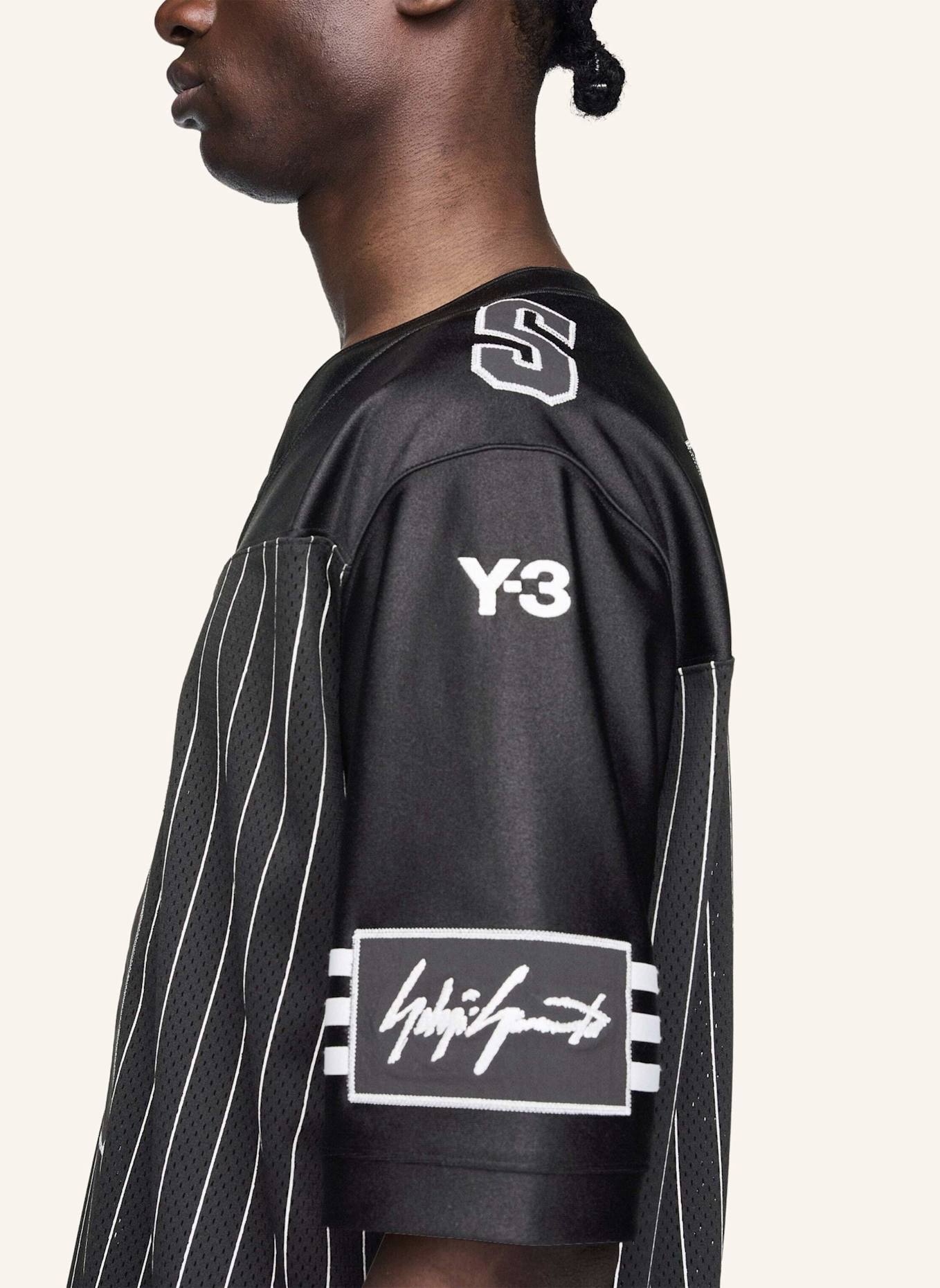 Y-3 Y-3 GARRET WILSON AMERICAN FOOTBALL TRIKOT: SCHWARZ