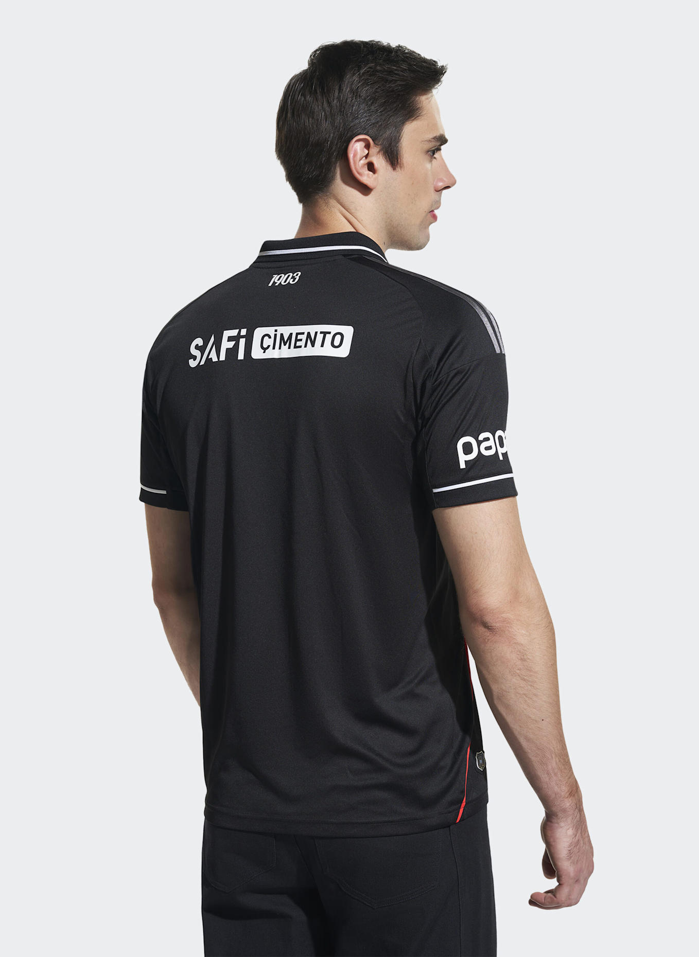 adidas BEŞIKTAŞ JK 25/26 AUSWEICHTRIKOT: SCHWARZ