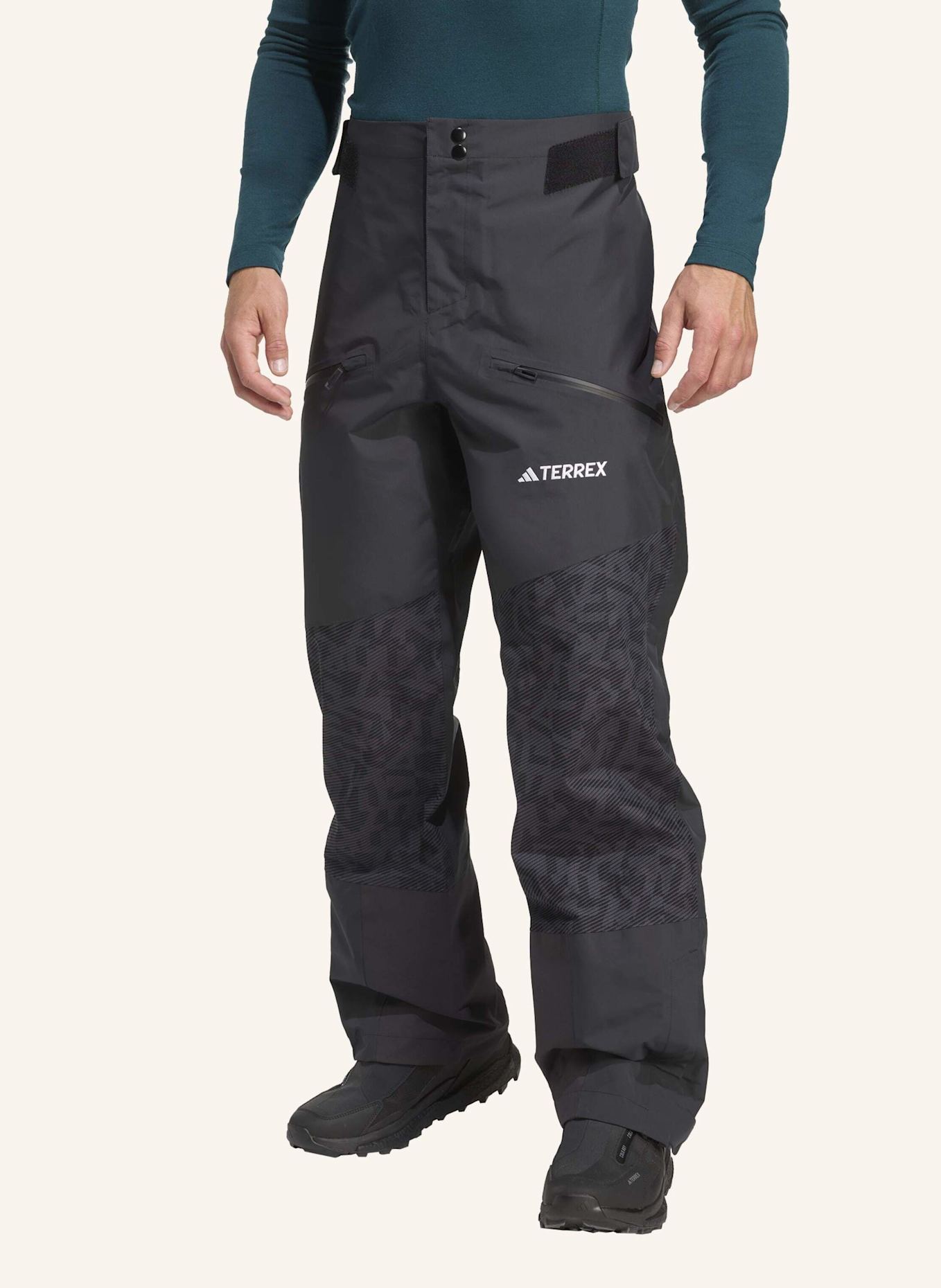 adidas TERREX TERREX XPERIOR HYBRID PRIMEKNIT CLIMAPROOF+ HOSE: SCHWARZ