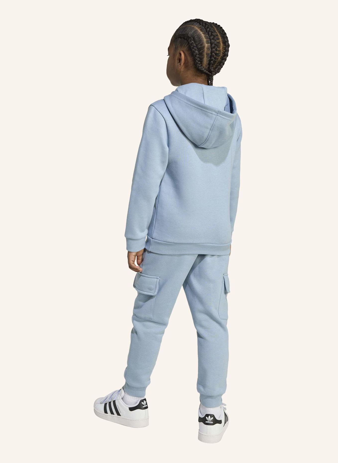 adidas Originals KIDS CARGO HOODIE-SET: BLAU