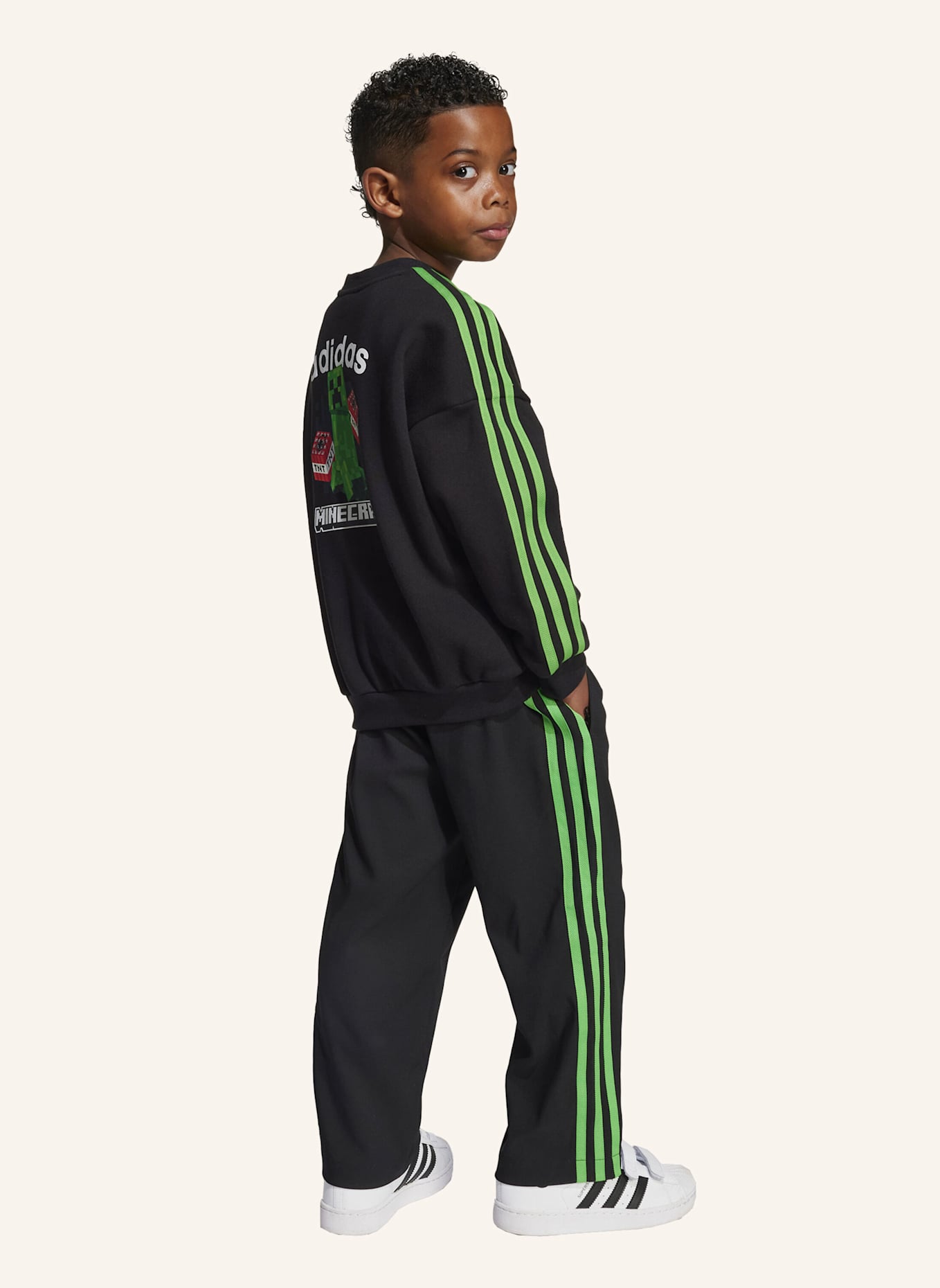 adidas Originals ADIDAS MINECRAFT KIDS SET: SCHWARZ