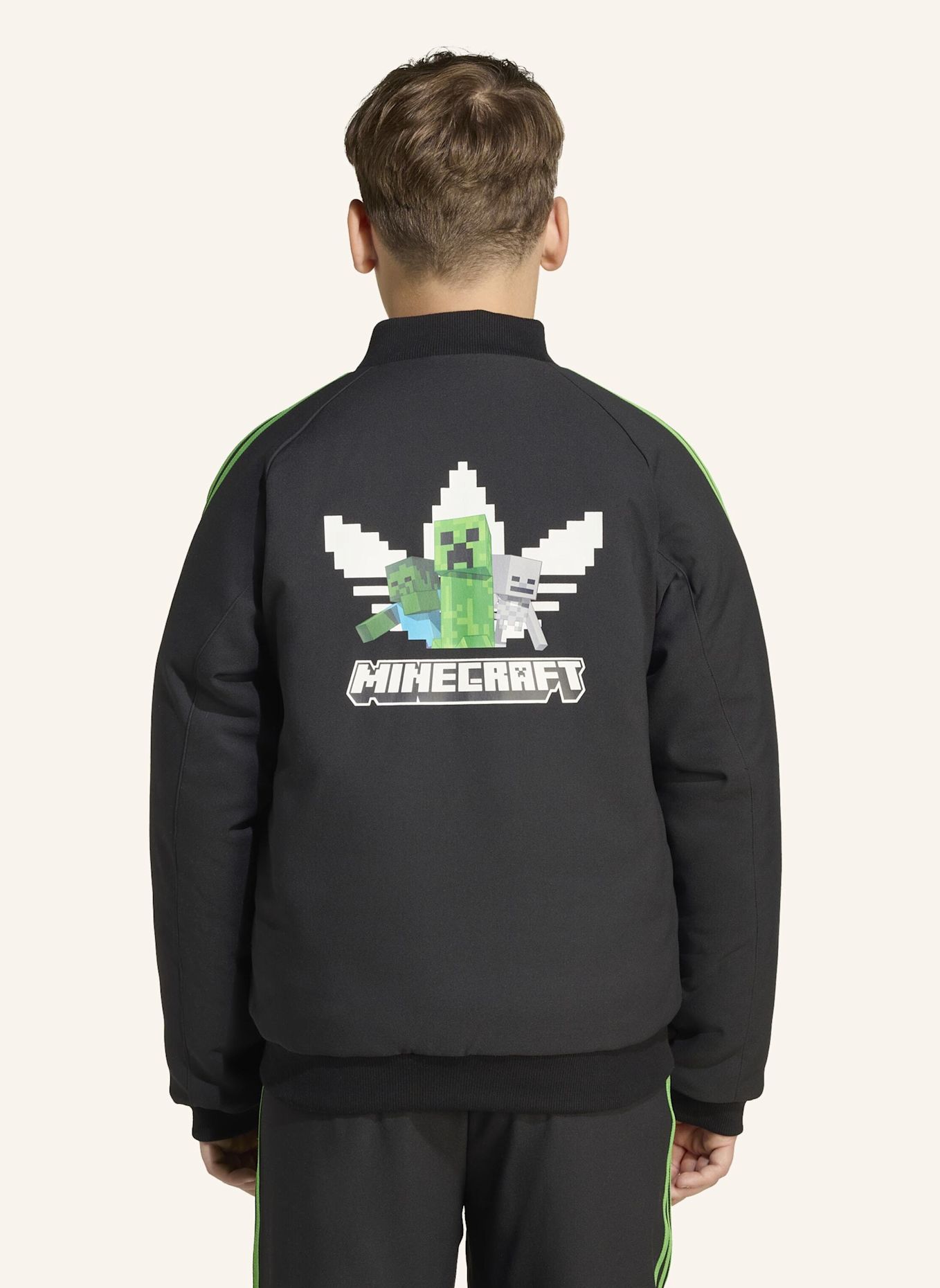 adidas Originals ADIDAS X MINECRAFT KIDS JACKE: SCHWARZ