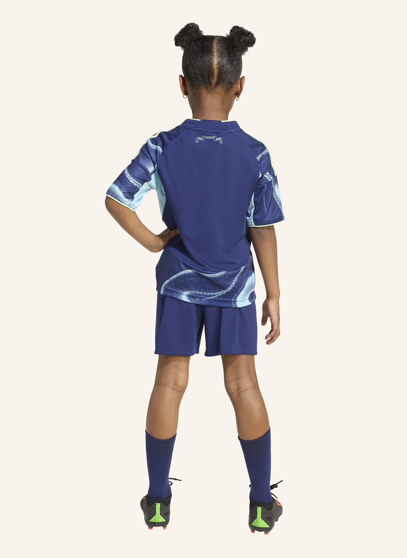 adidas AJAX 25/26 KIDS MINI-AUSWÄRTSAUSRÜSTUNG: BLAU