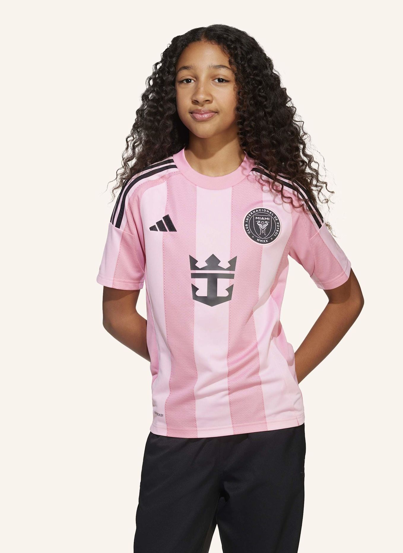 adidas INTER MIAMI CF 25/26 MESSI KIDS HEIMTRIKOT: ROSA