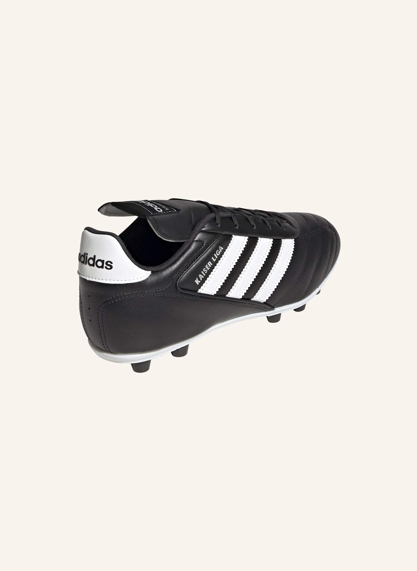 adidas KAISER LIGA 2 FIRM GROUND FUSSBALLSCHUH: SCHWARZ/ WEISS