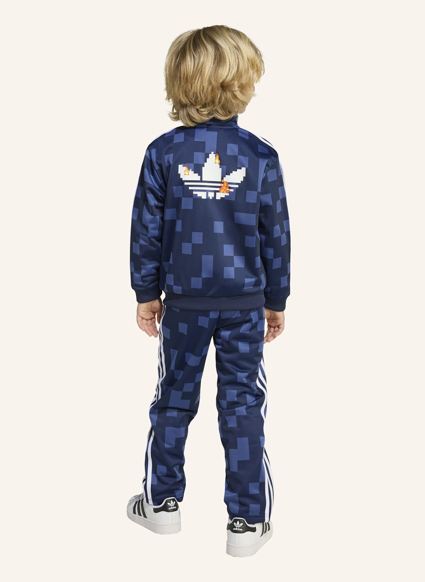 adidas Originals ADIDAS ORIGINALS X MINECRAFT FIREBIRD KIDS TRAININGSANZUG: BLAU