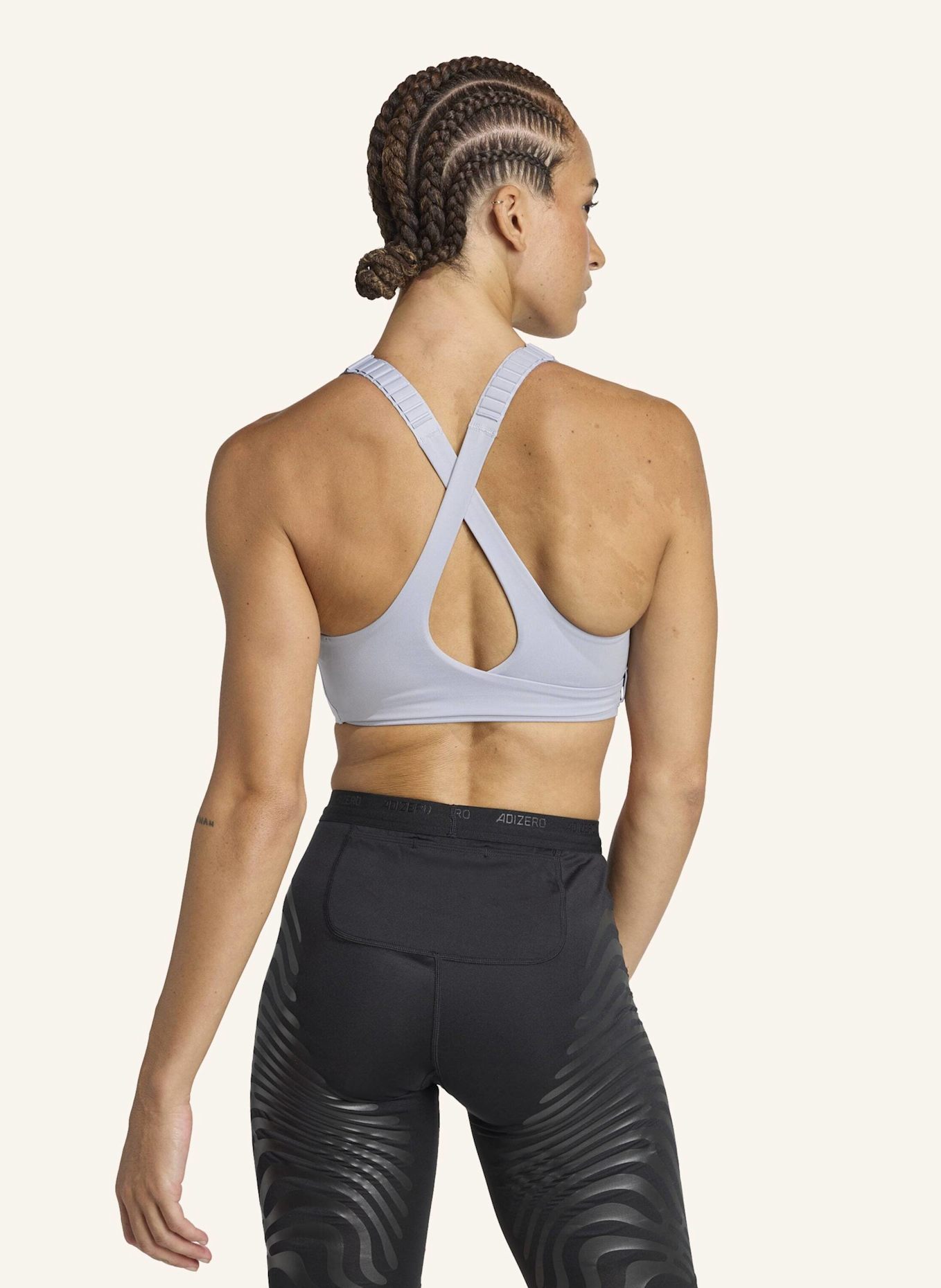 adidas Sport-BH FASTIMPACT LUXE RUN: GRAU