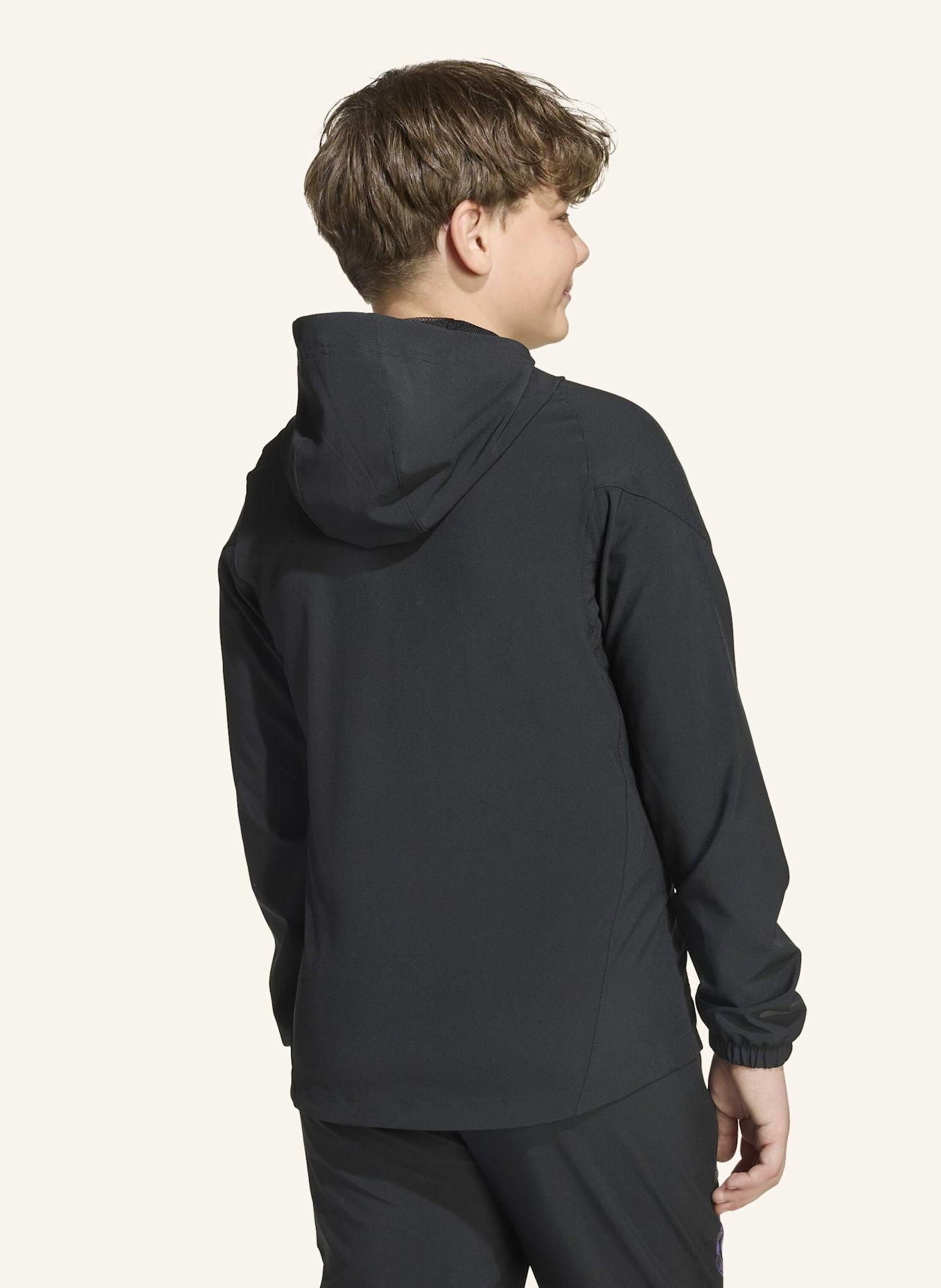 adidas MANCHESTER UNITED TIRO 25 COMPETITION VIS TECH KIDS TRAVEL JACKE: SCHWARZ