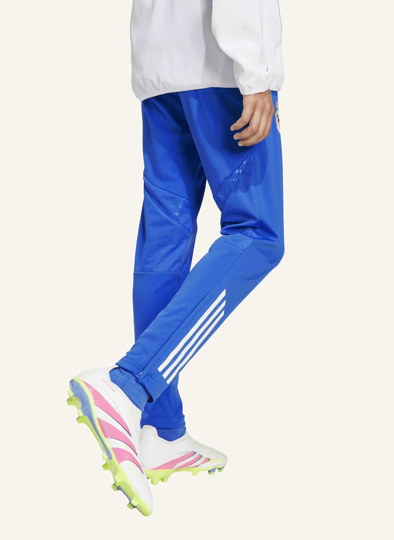 adidas REAL MADRID TIRO 25 COMPETITION KIDS TRAININGSHOSE: BLAU