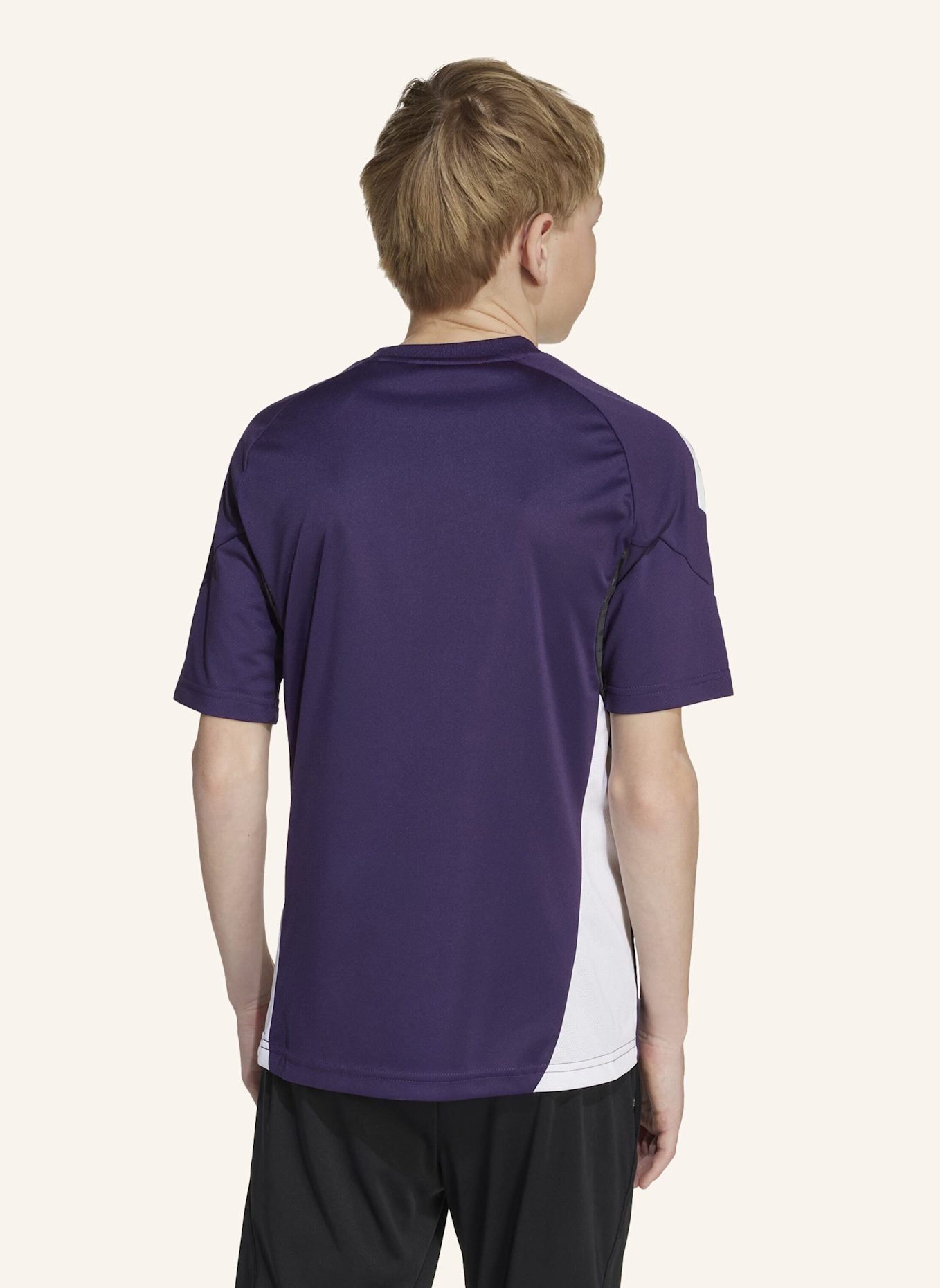 adidas MANCHESTER UNITED TIRO 25 COMPETITION KIDS TRAININGSTRIKOT: WEISS/ SCHWARZ