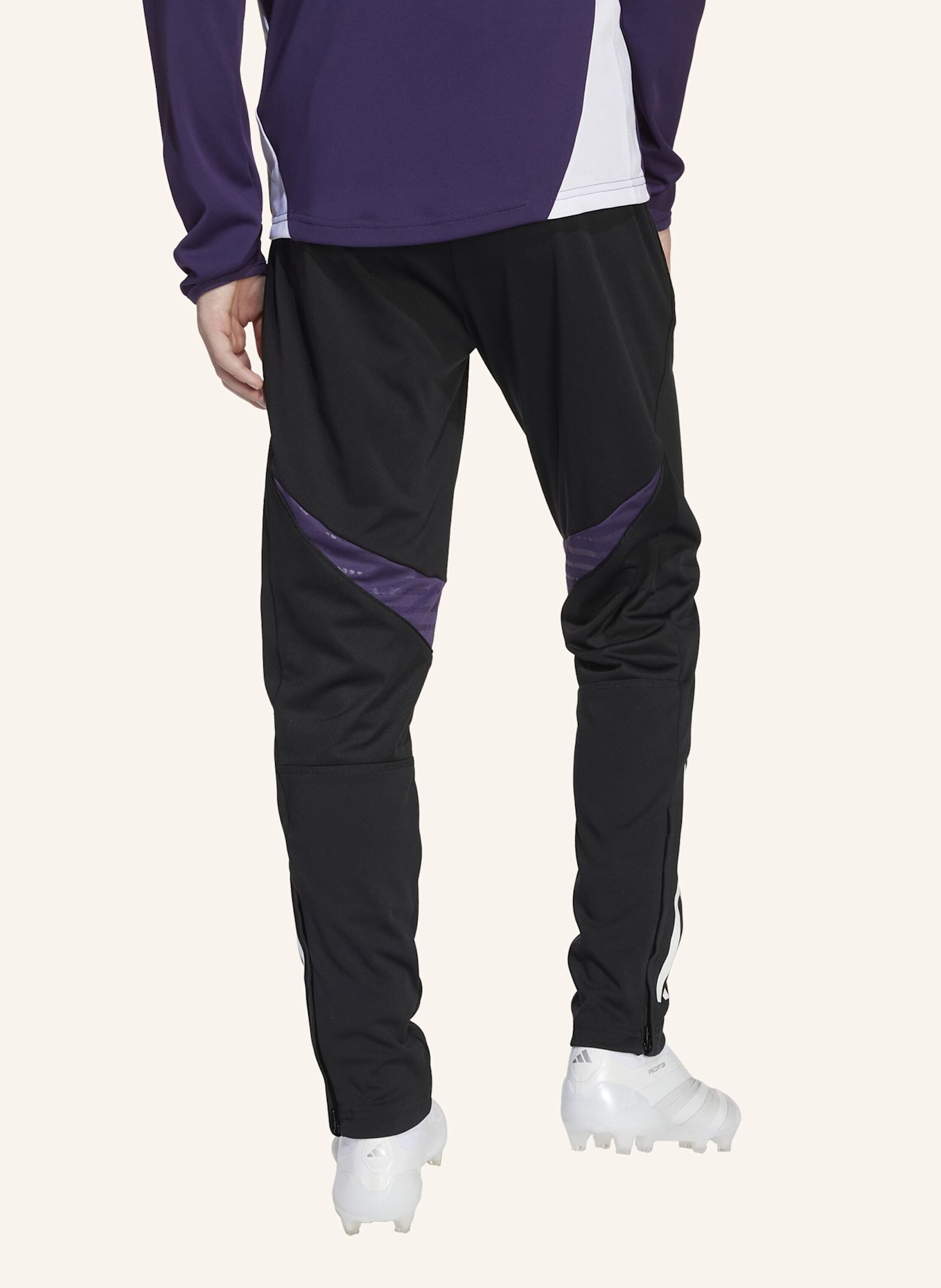 adidas MANCHESTER UNITED TIRO 25 COMPETITION KIDS TRAININGSHOSE: SCHWARZ/ LILA