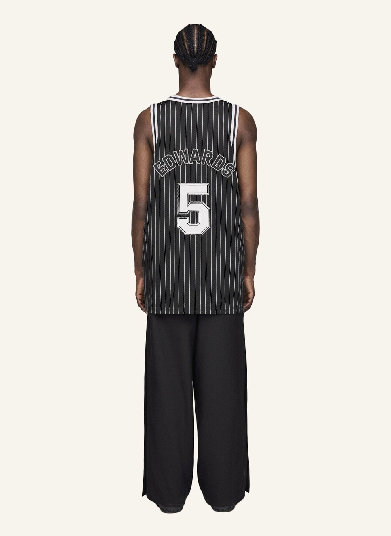 Y-3 Y-3 ANTHONY EDWARDS BASKETBALLTRIKOT: SCHWARZ