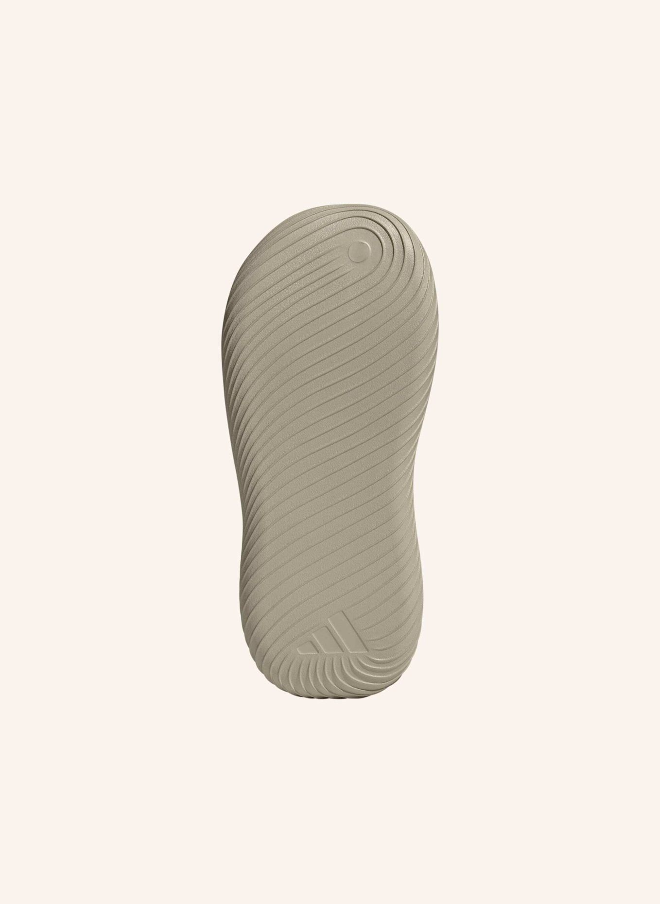 adidas PURECHILL SLIDES: BEIGE/ GOLD