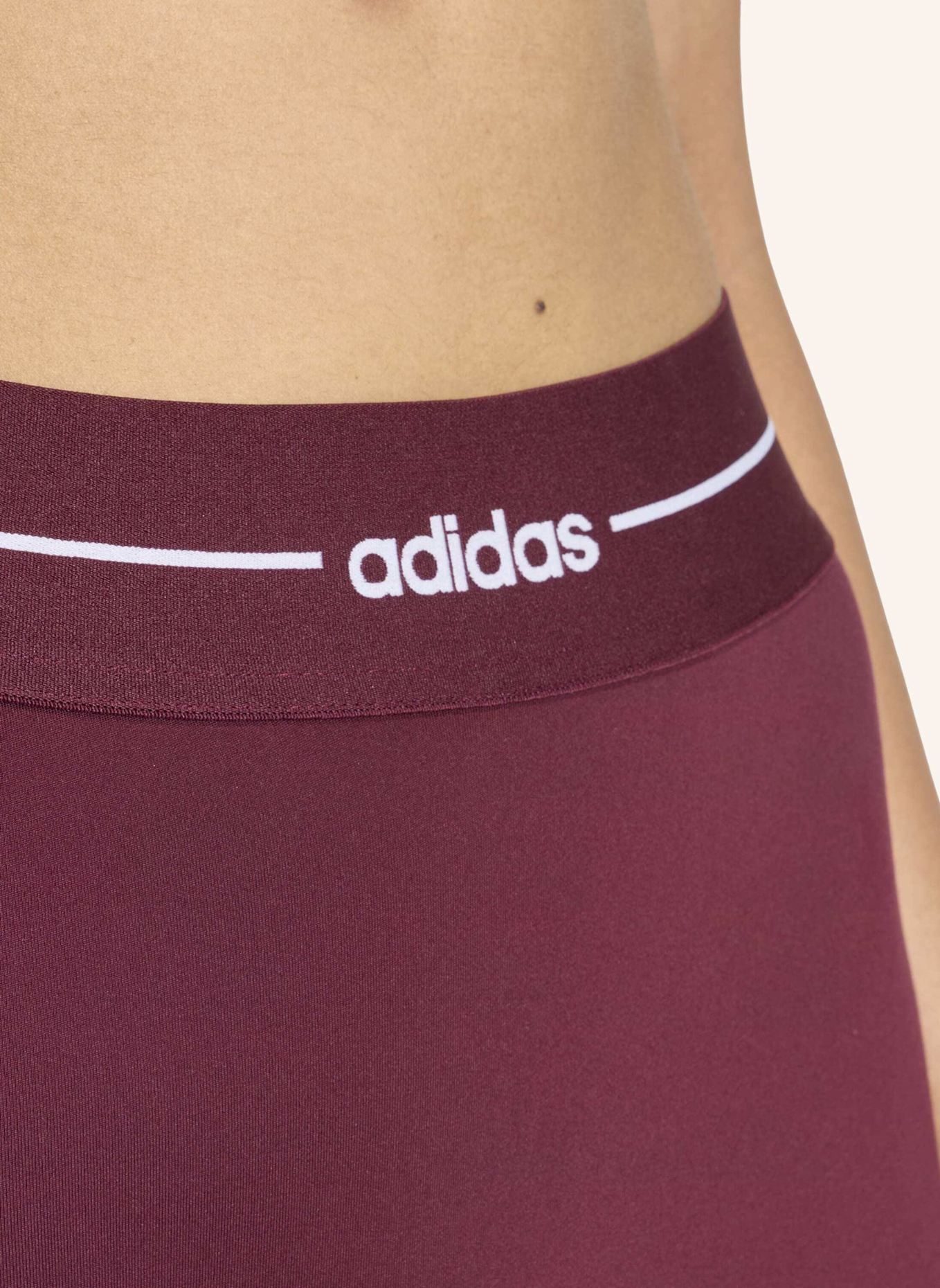 adidas HYPERGLAM FULL LENGTH LEGGINGS: ROT