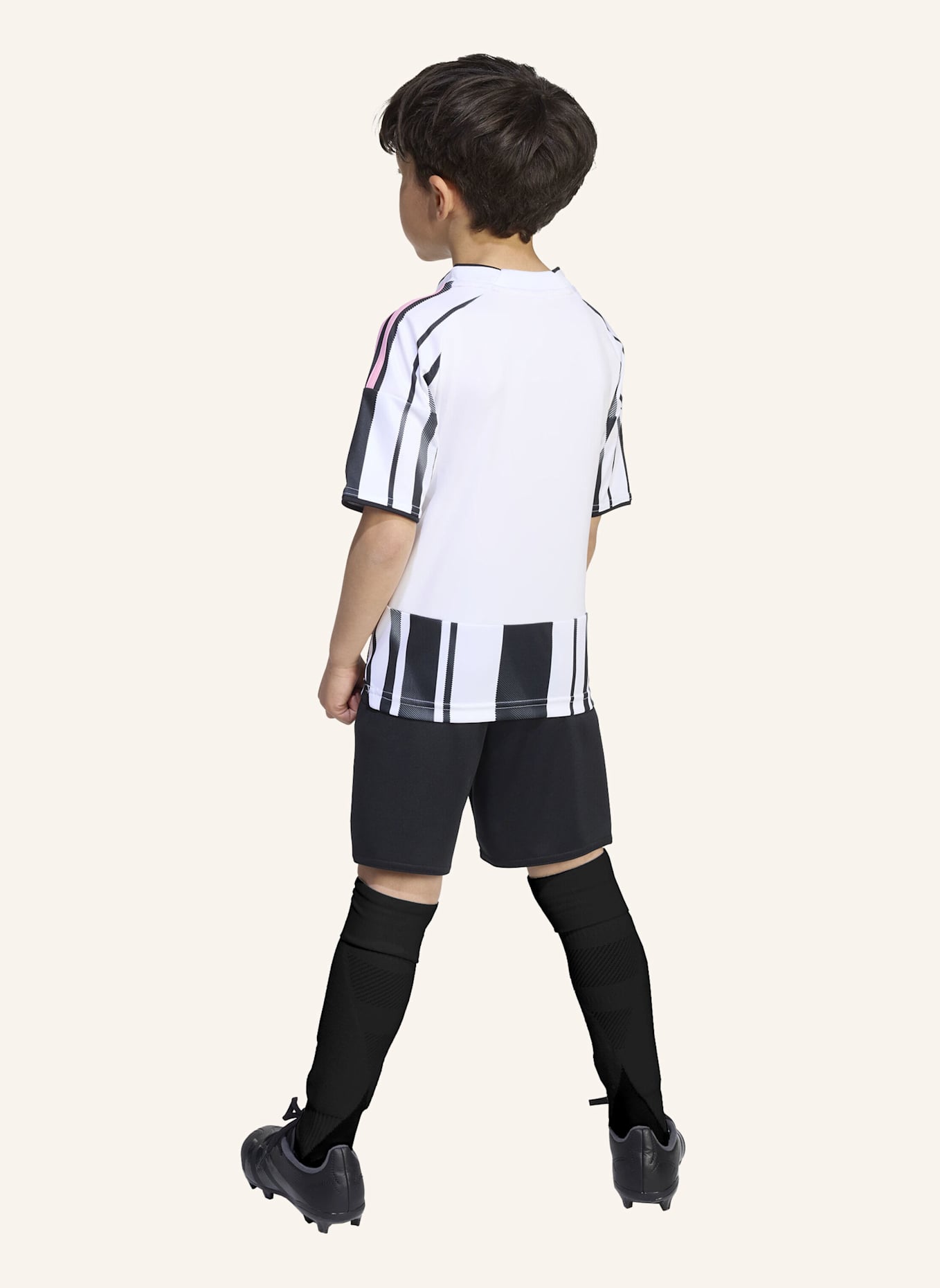 adidas JUVENTUS TURIN 25/26 KIDS MINI-HEIMAUSRÜSTUNG: WEISS/ SCHWARZ